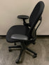 Steelcase #46212119 Black Upholstered Adjustable Office Chair