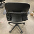 Steelcase #46216179 Grey Upholstered Adjustable Office Square Back Chair