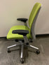 Steelcase #4821418 Green Mesh Adjustable Office Chair