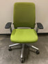 Steelcase #4821418 Green Mesh Adjustable Office Chair