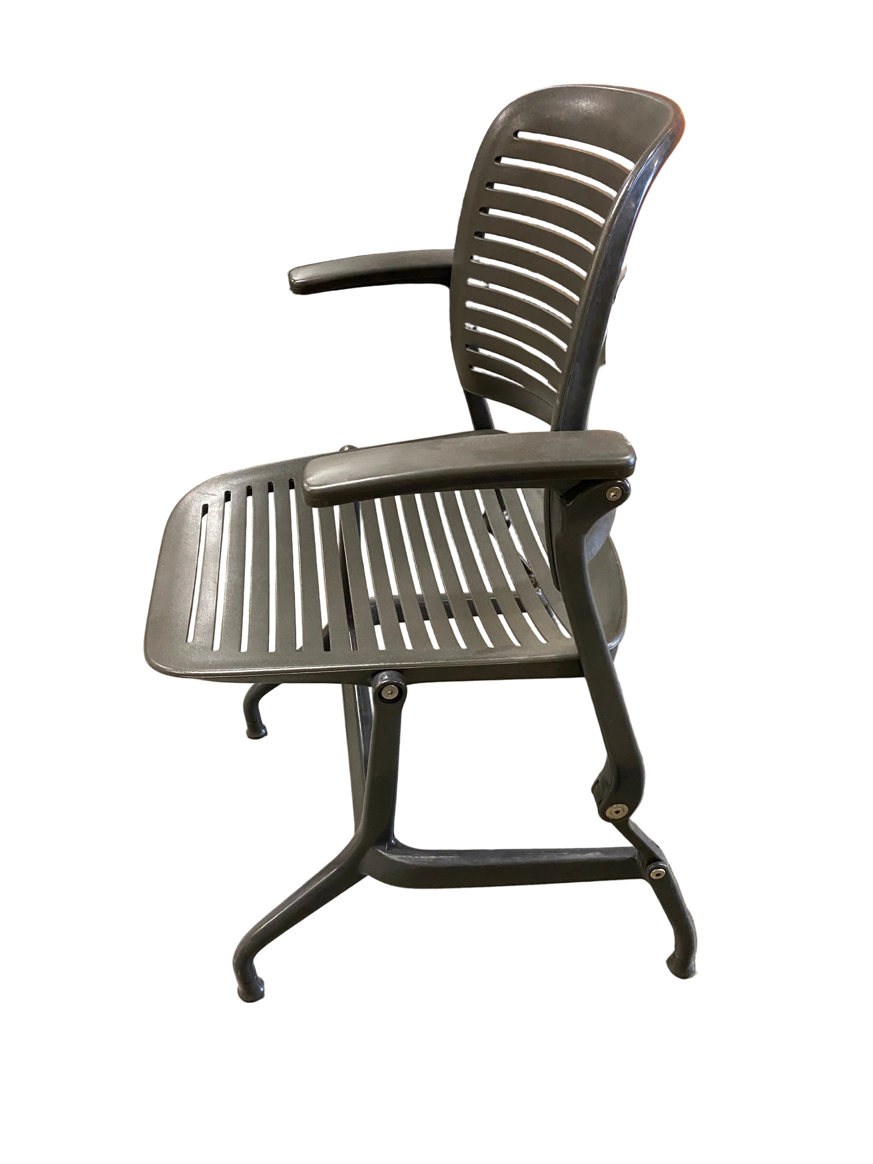 Steelcase #4878110 Black Stackable Easy Glide Chairs