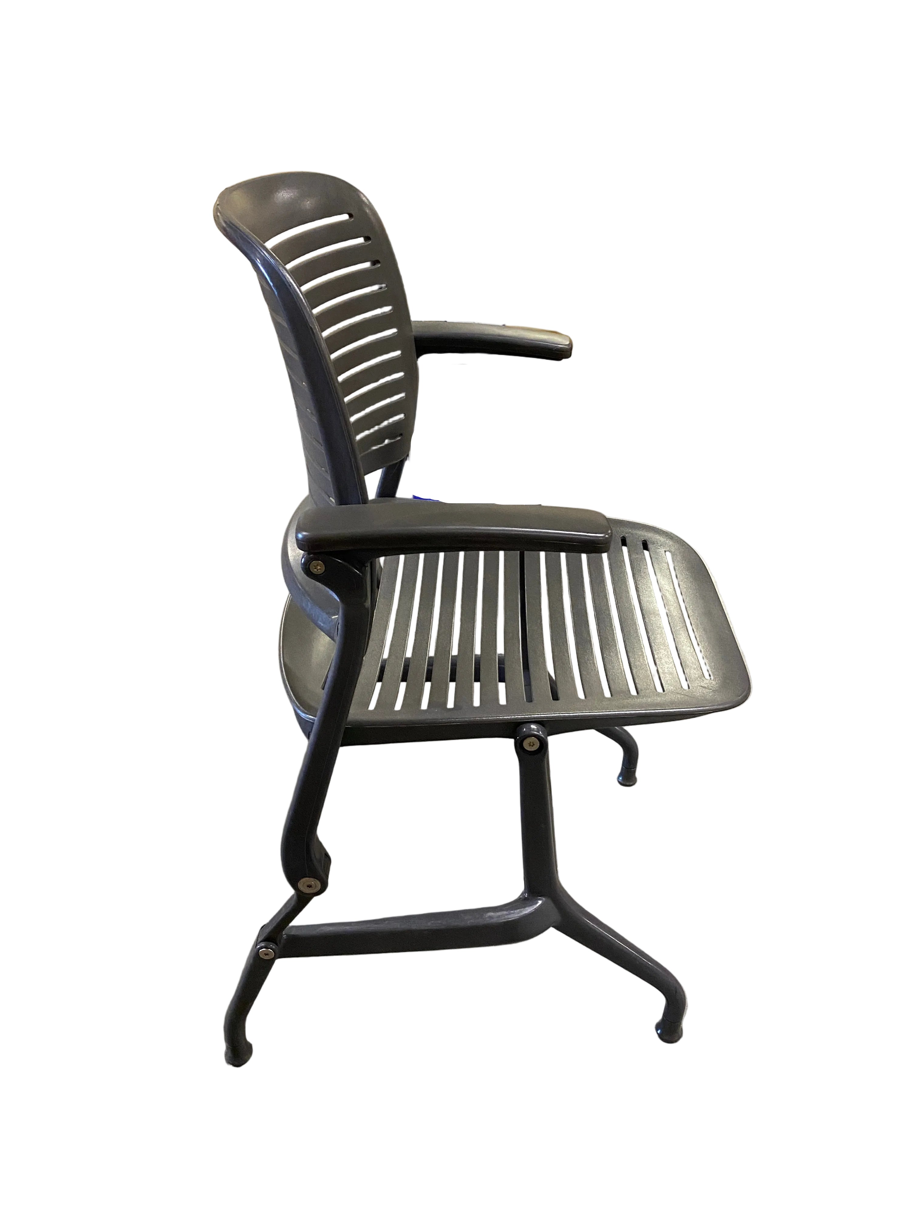 Steelcase #4878110 Black Stackable Easy Glide Chairs