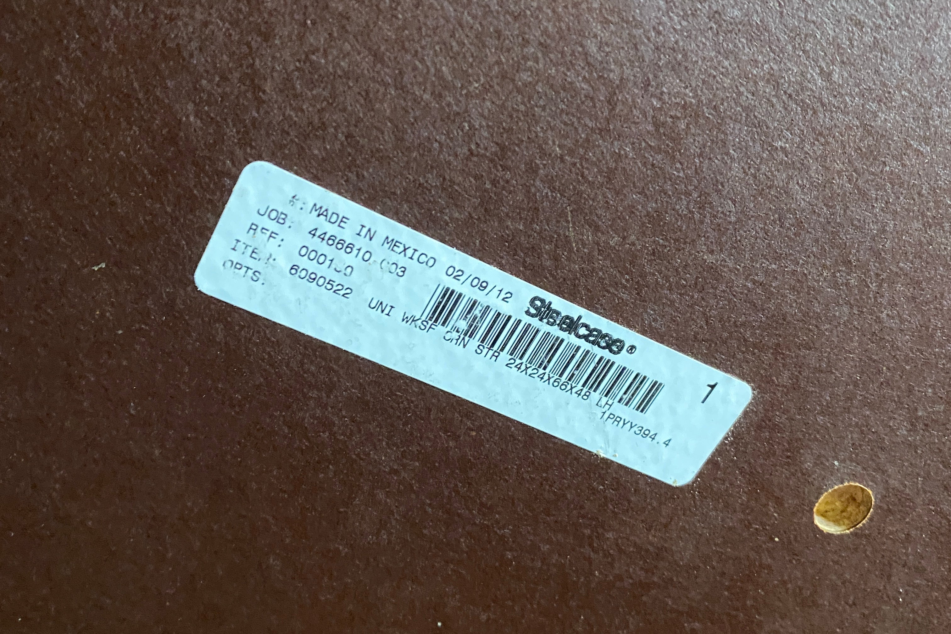 Steelcase #6090522 Laminate Corner Desk (Right Slant) Variant #1