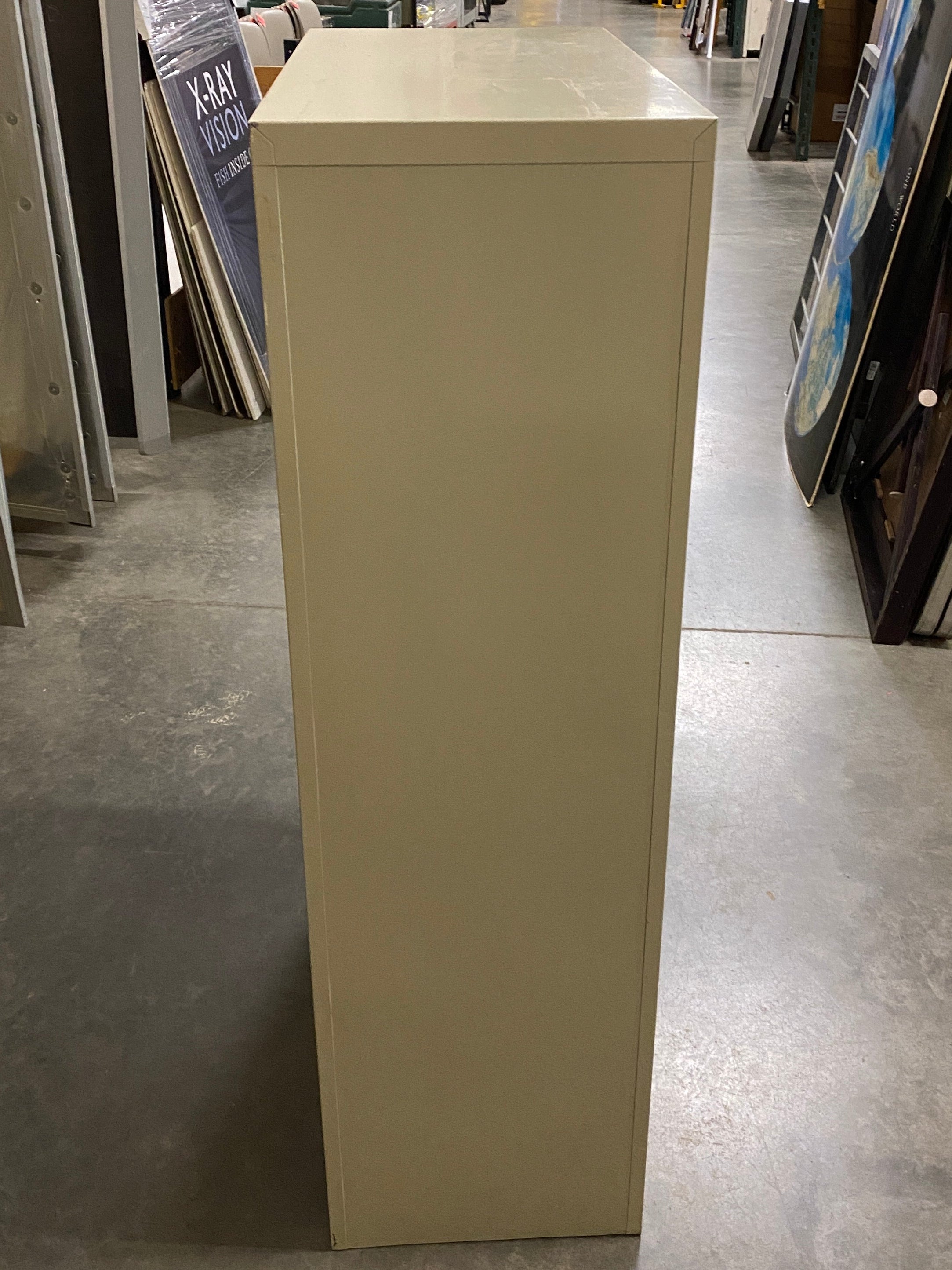 Steelcase Beige 4 Drawer File Cabinet