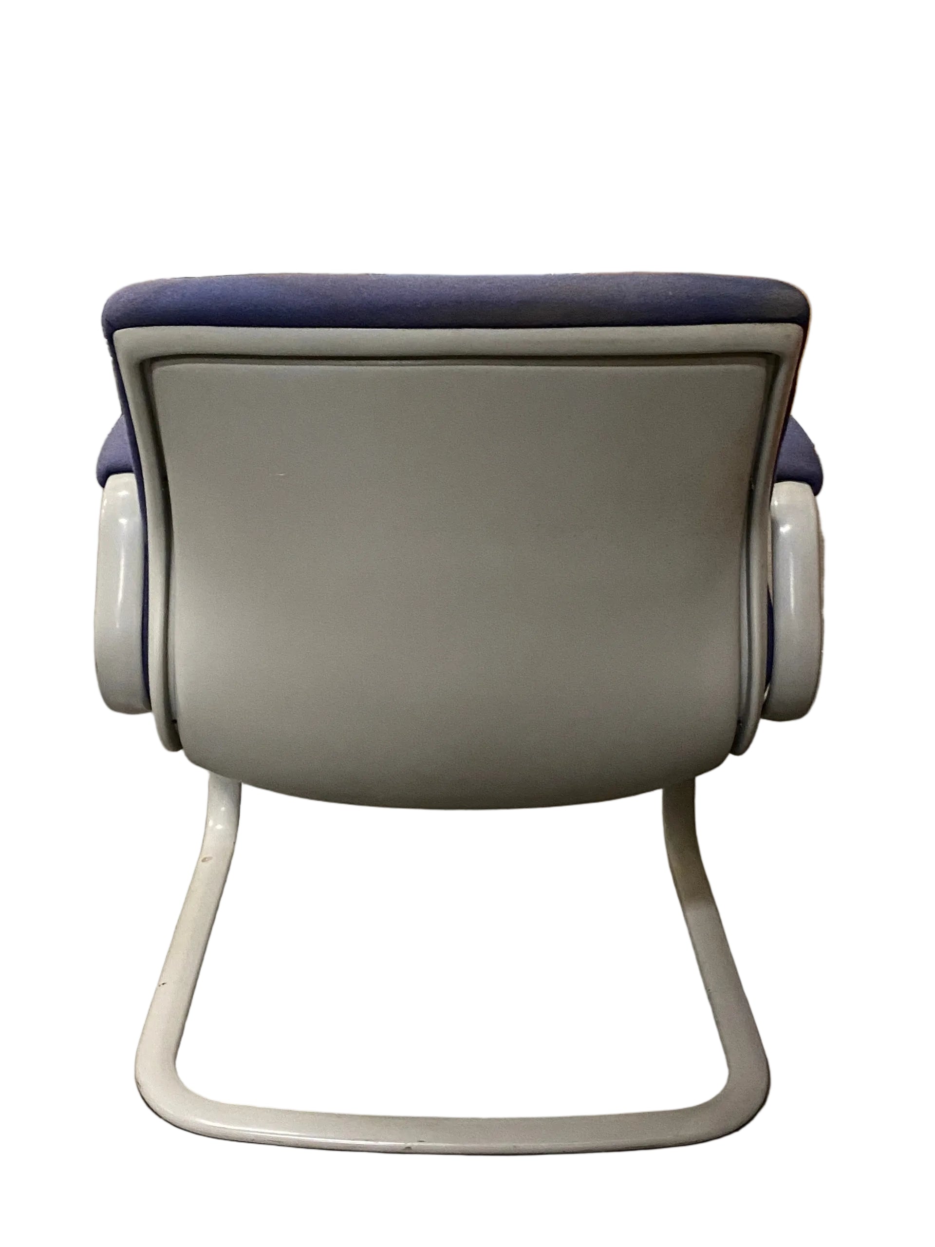 Steelcase Blue Upholstered Chair