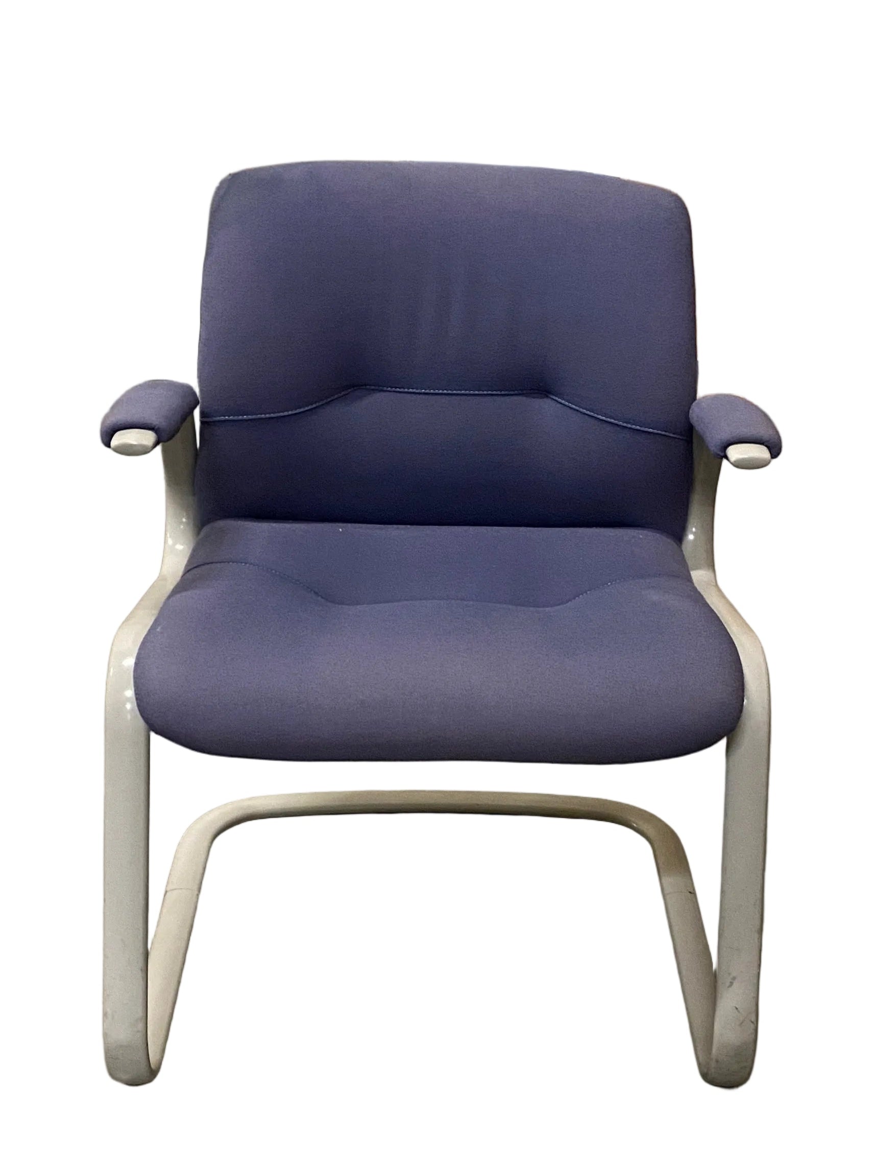 Steelcase Blue Upholstered Chair