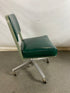 Steelcase Dark Green Rolling Chair