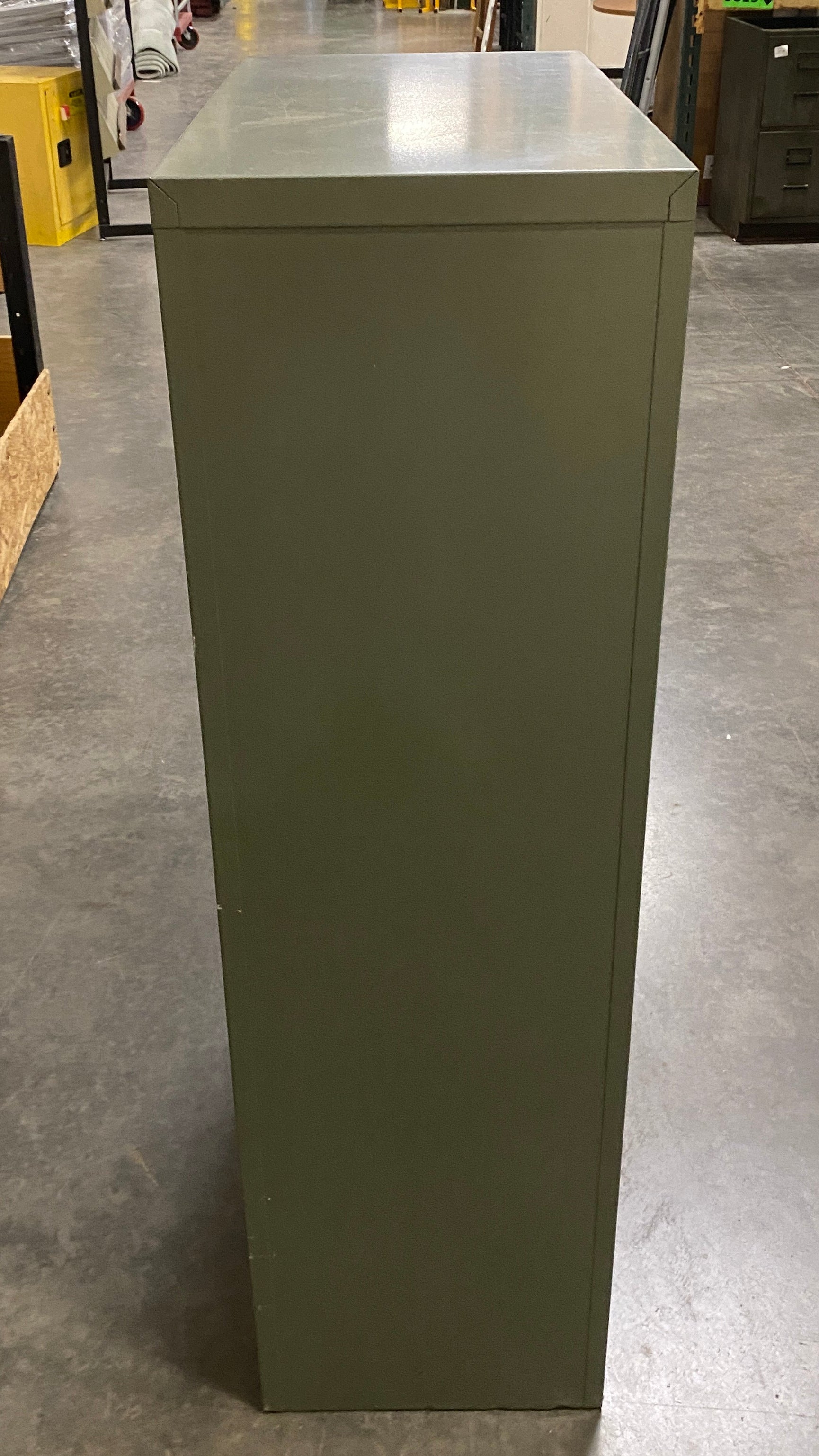 Steelcase Green 4 Drawer File Cabinet
