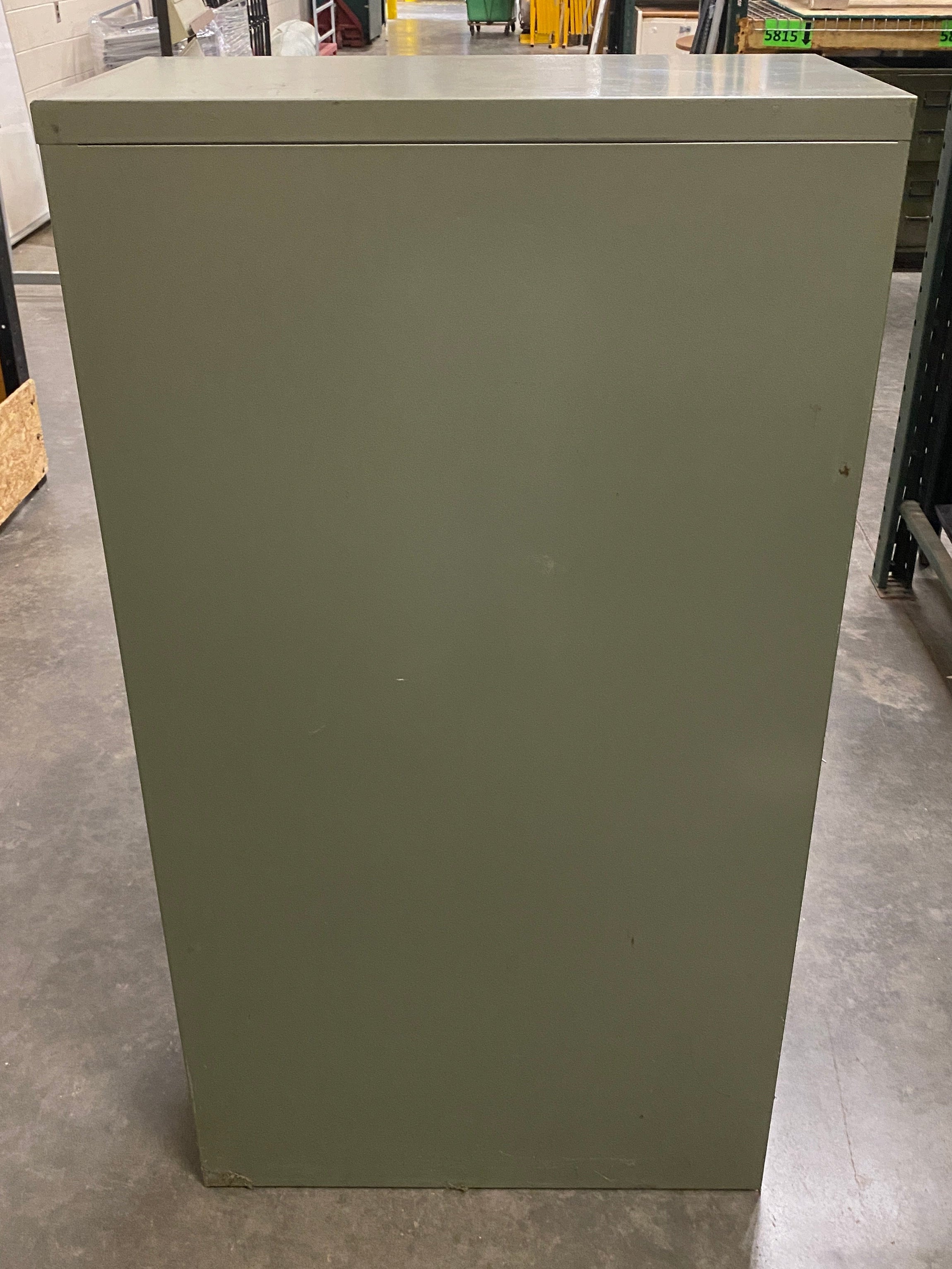 Steelcase Green 4 Drawer File Cabinet