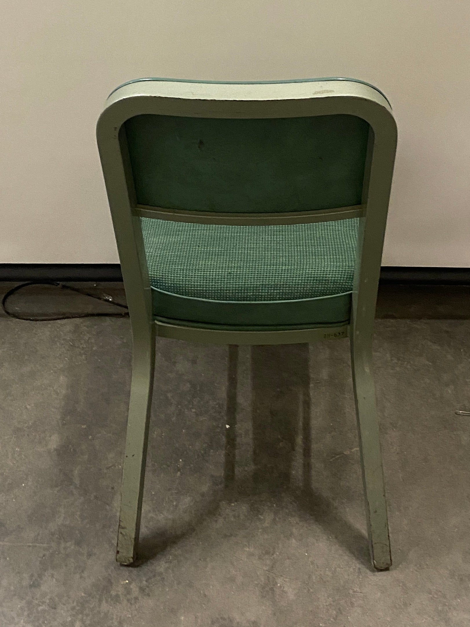 Steelcase Green Cushioned Chair