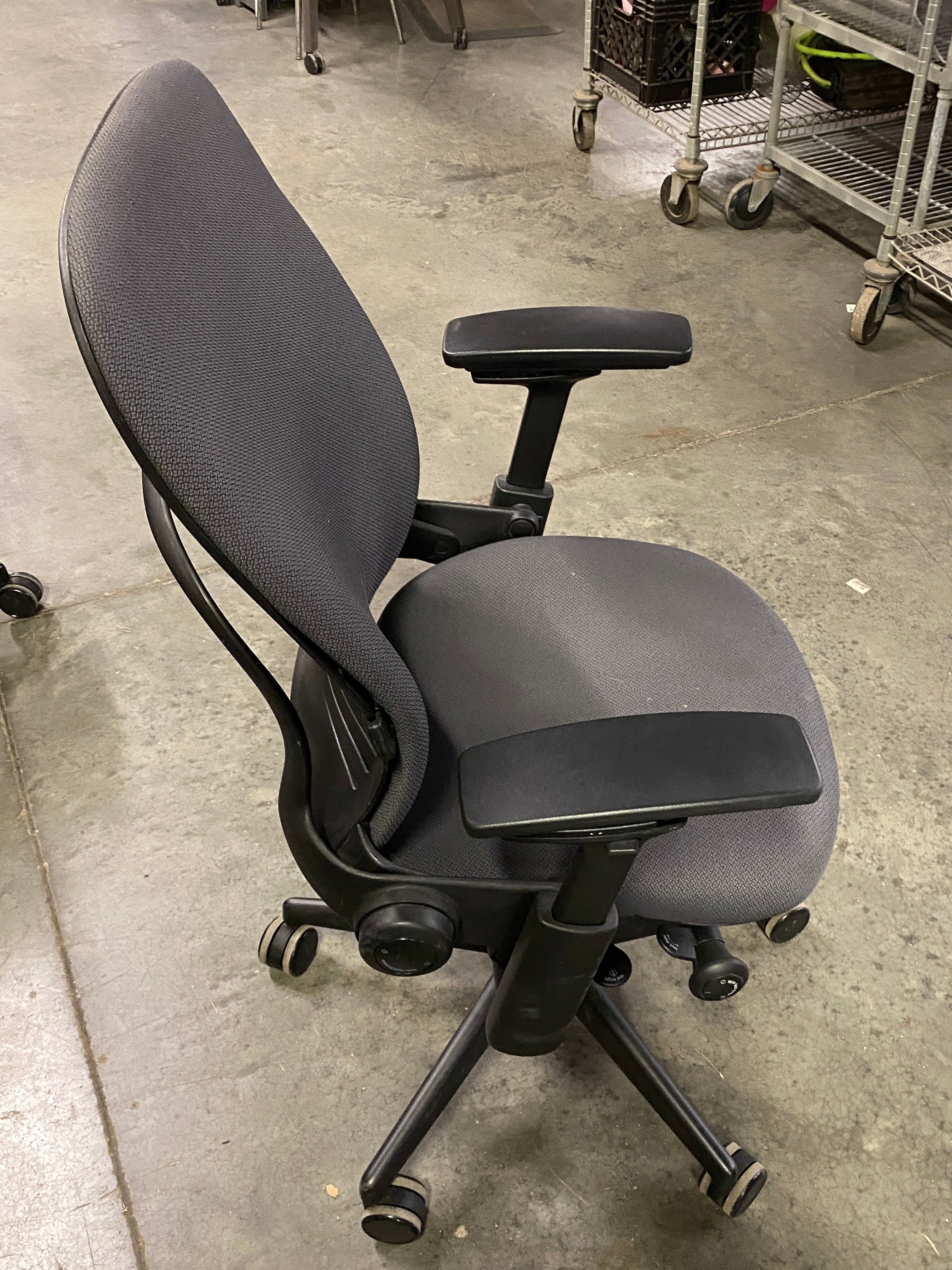 Steelcase Leap Grey Adjustable Office Chair
