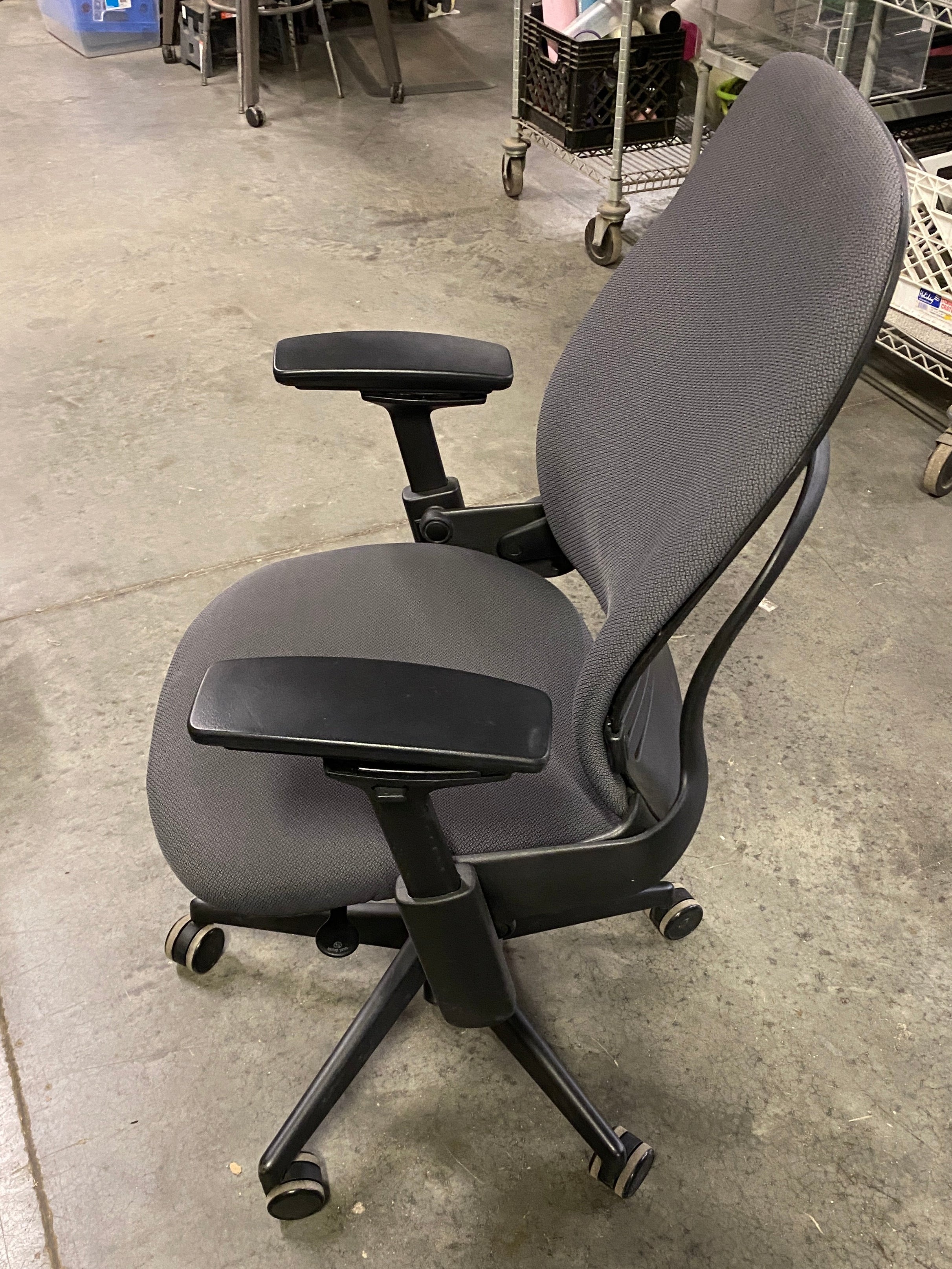 Steelcase Leap Grey Adjustable Office Chair