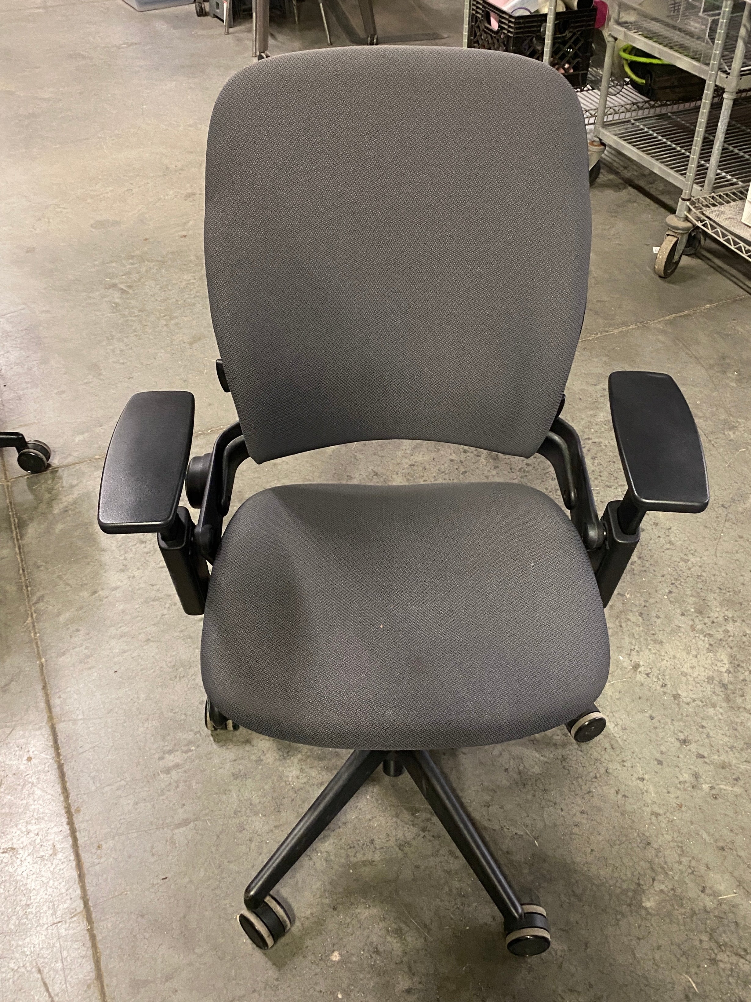 Steelcase Leap Grey Adjustable Office Chair