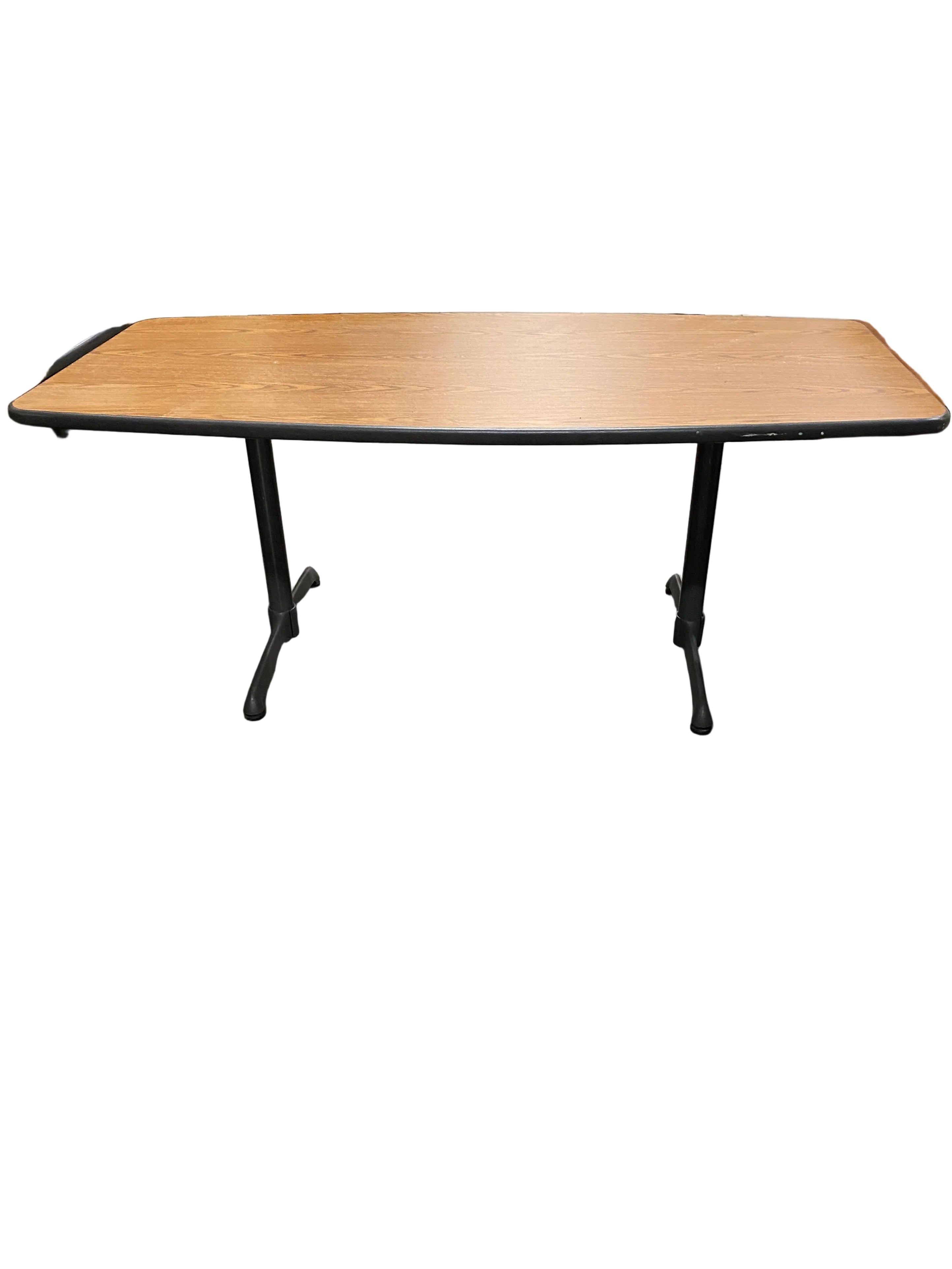 Steelcase Oak Laminate Table