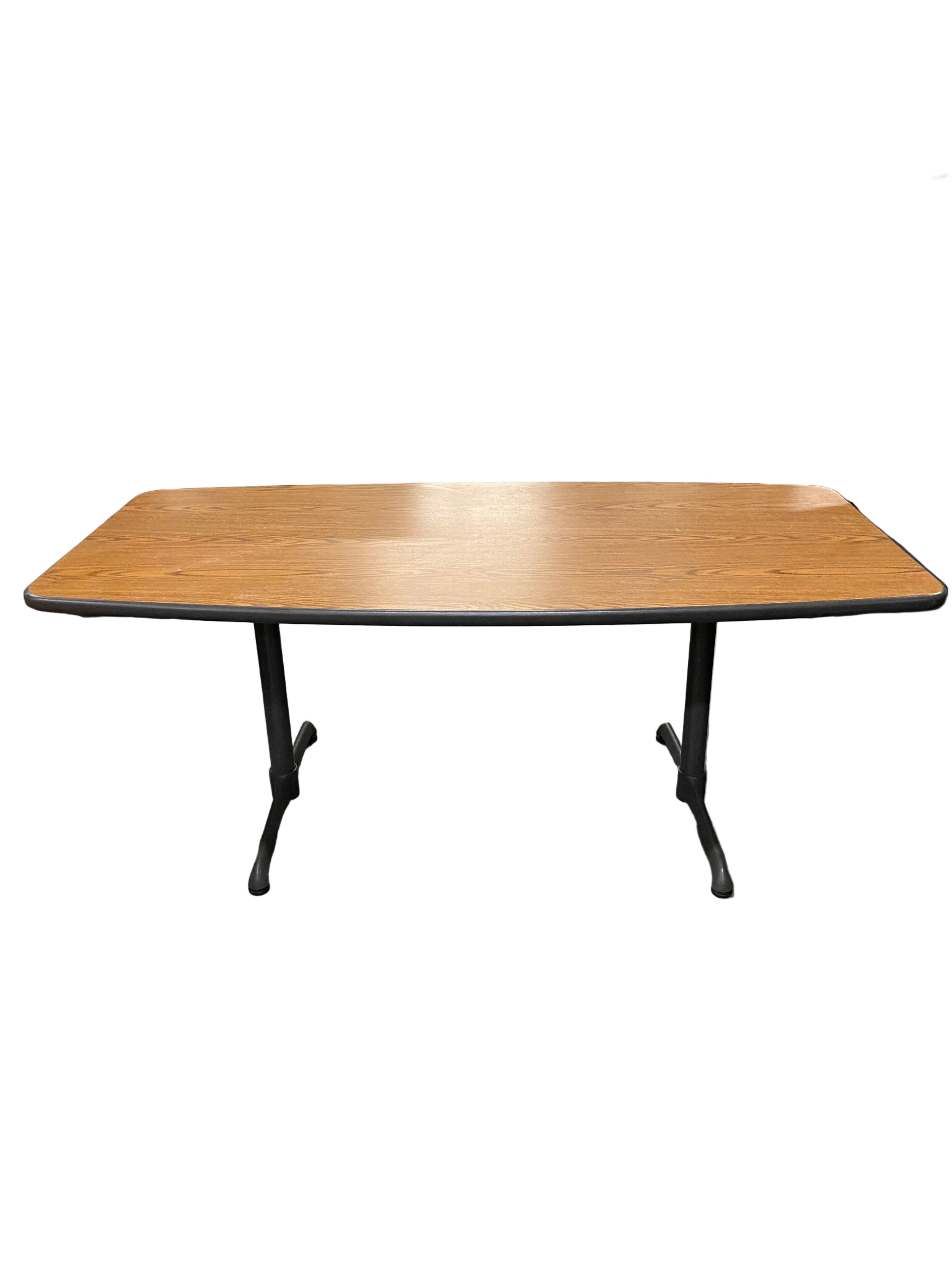 Steelcase Oak Laminate Table