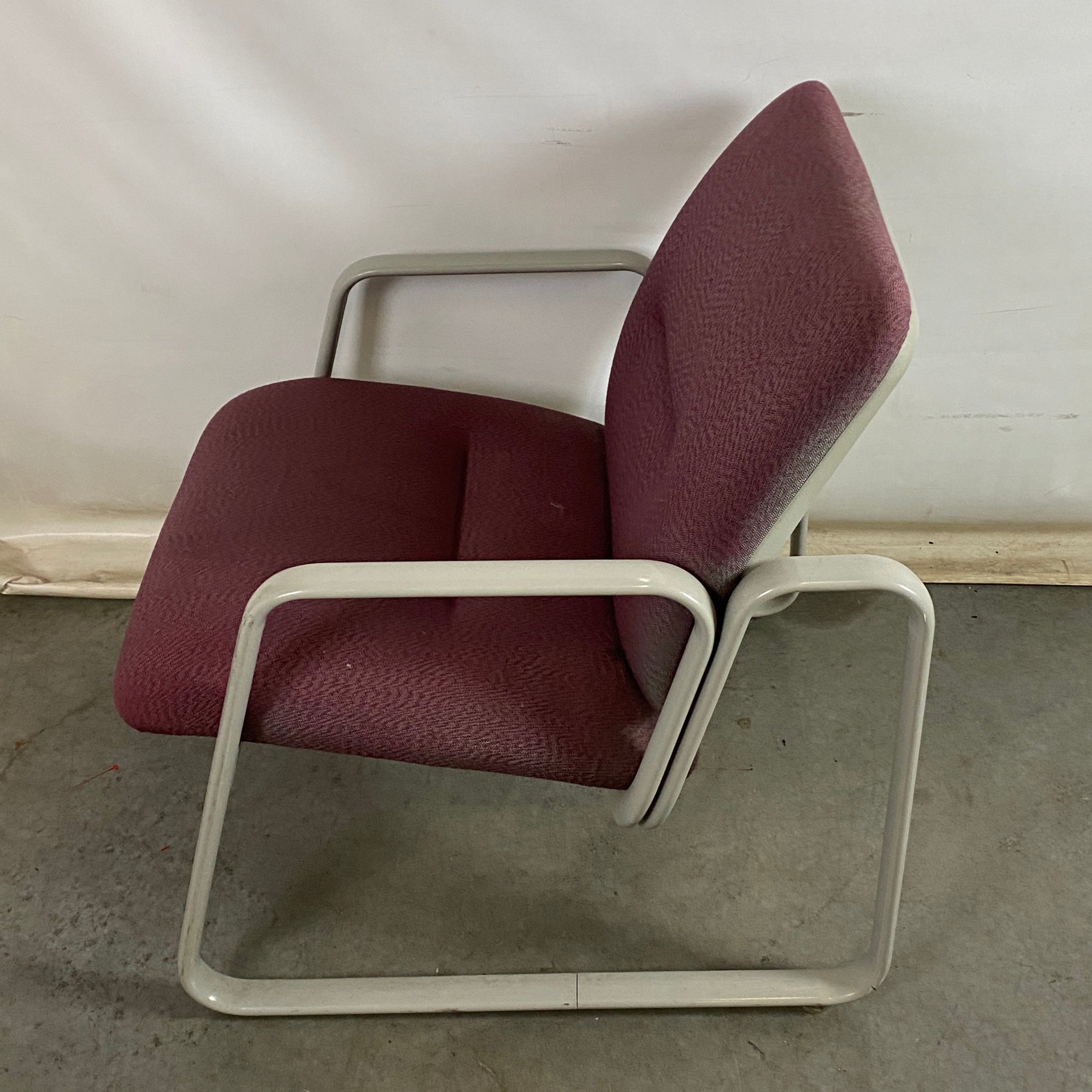 Steelcase Purple and Grey Chair