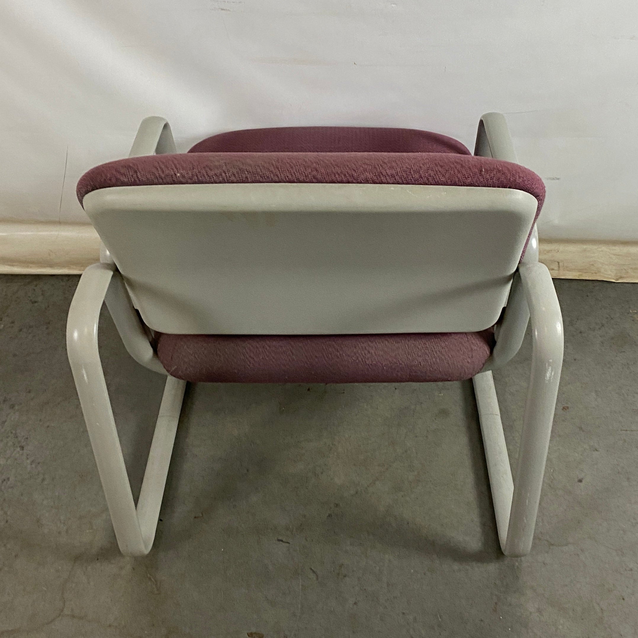 Steelcase Purple and Grey Chair