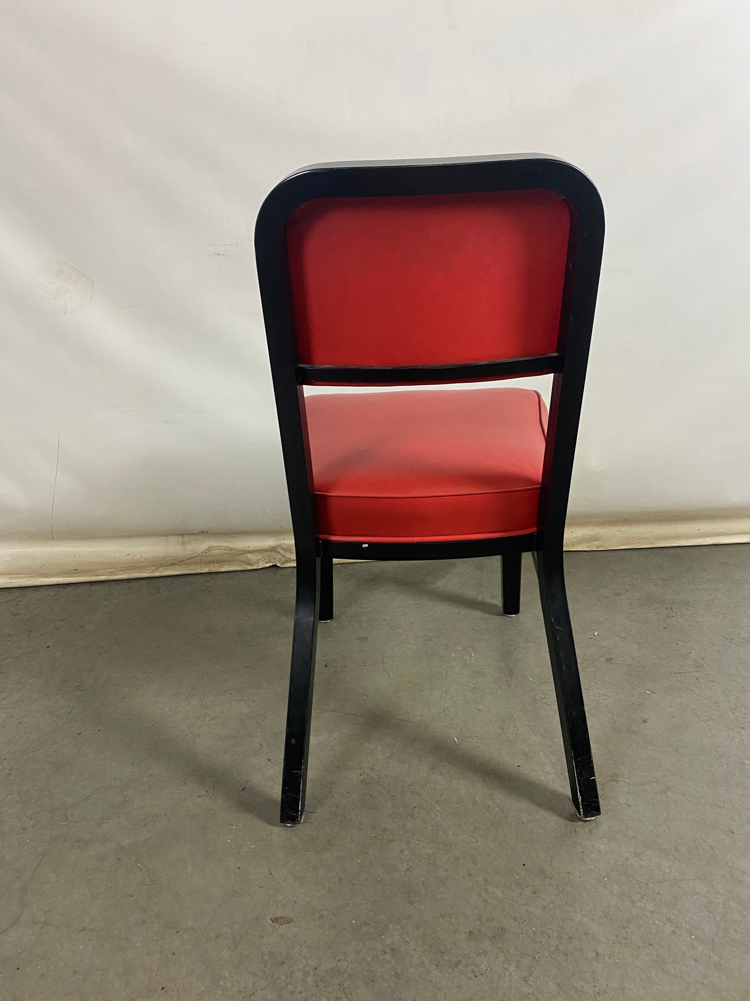 Steelcase Red Upholstered Chair