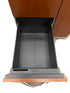 Steelcase # RVD24245RCP Right Side Closet Wooden Facade Cabinet With Drawers
