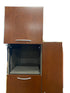 Steelcase # RVD24245RCP Right Side Closet Wooden Facade Cabinet With Drawers