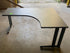 Steelcase #UEC226BLP Laminate Corner Desk (Left Curve) Variant #1
