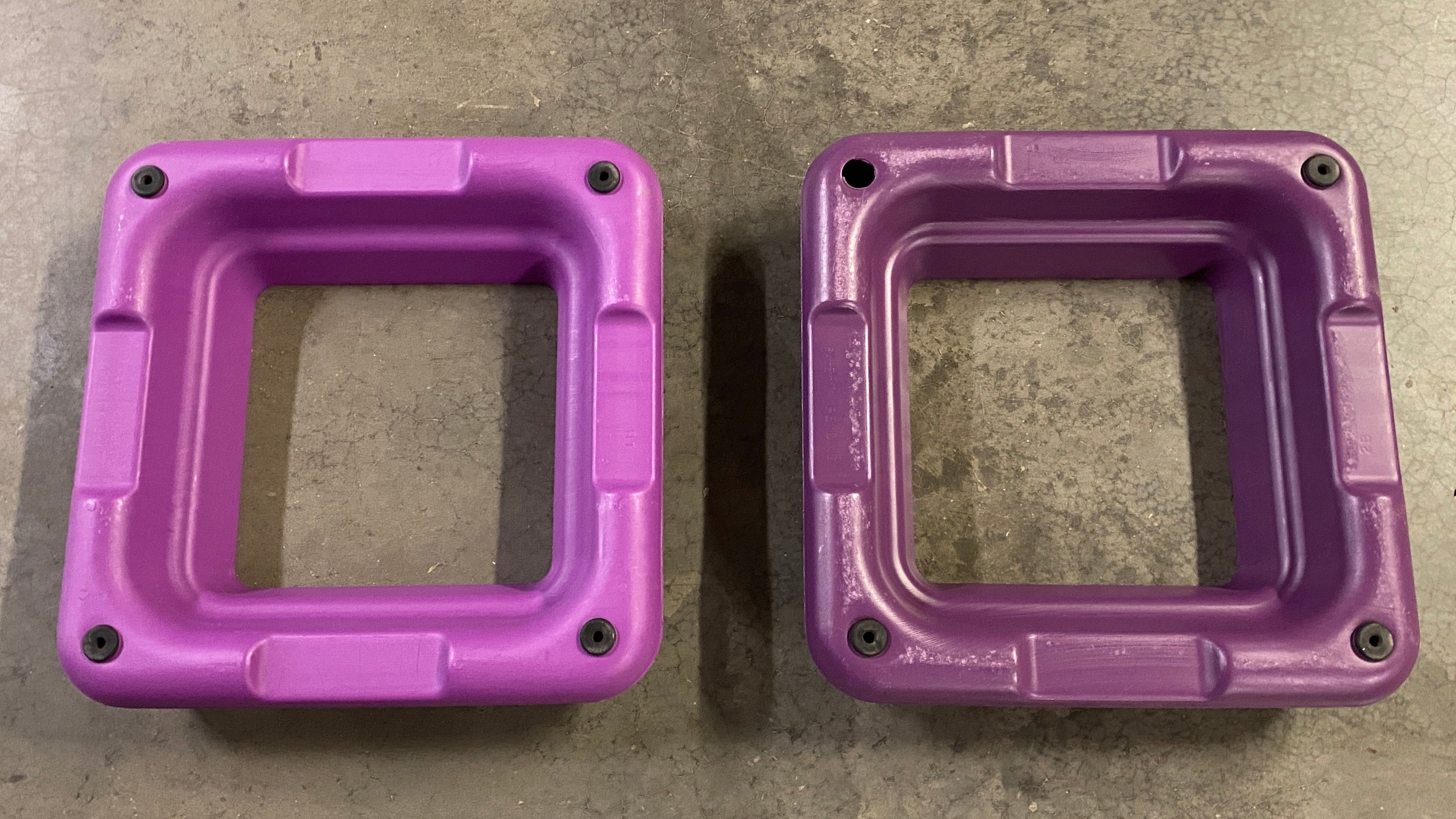 STEP Fitness Purple Jumping Fitness Step Base