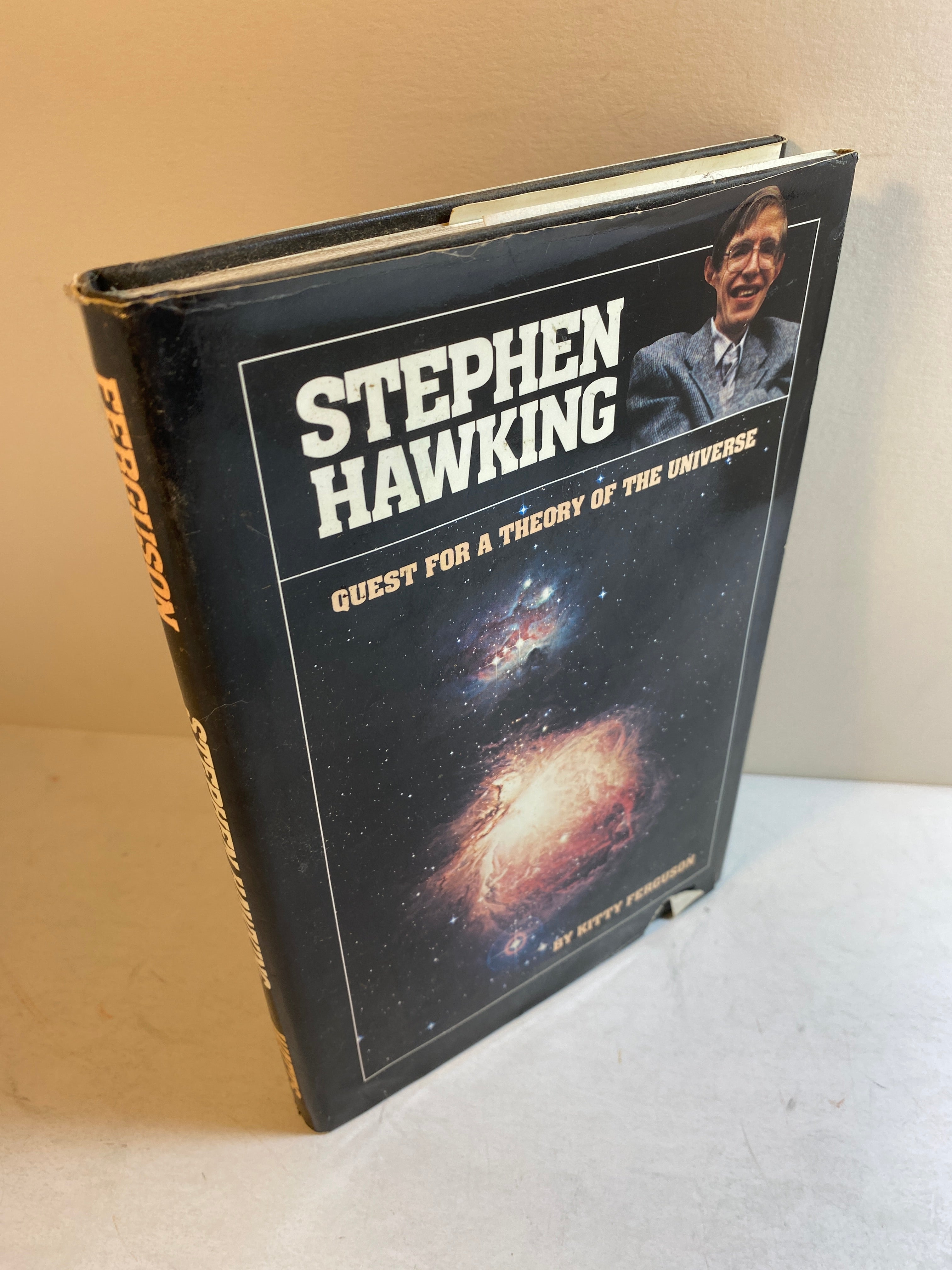 Stephen Hawking Quest for a Theory of the Universe Kitty Ferguson HCDJ 1991