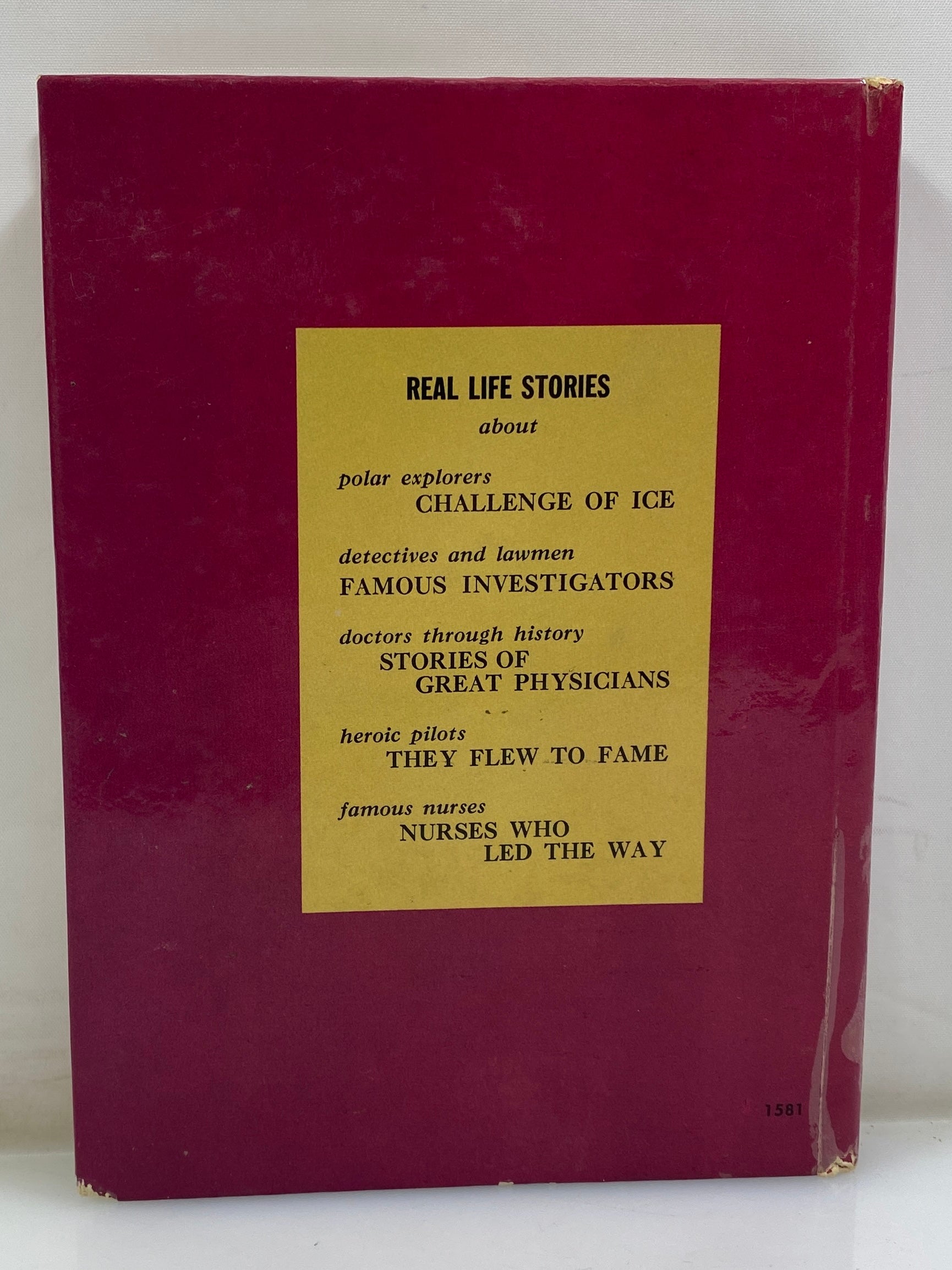 Stories of the Great Physicians by Raymond F. Jones 1963 HC