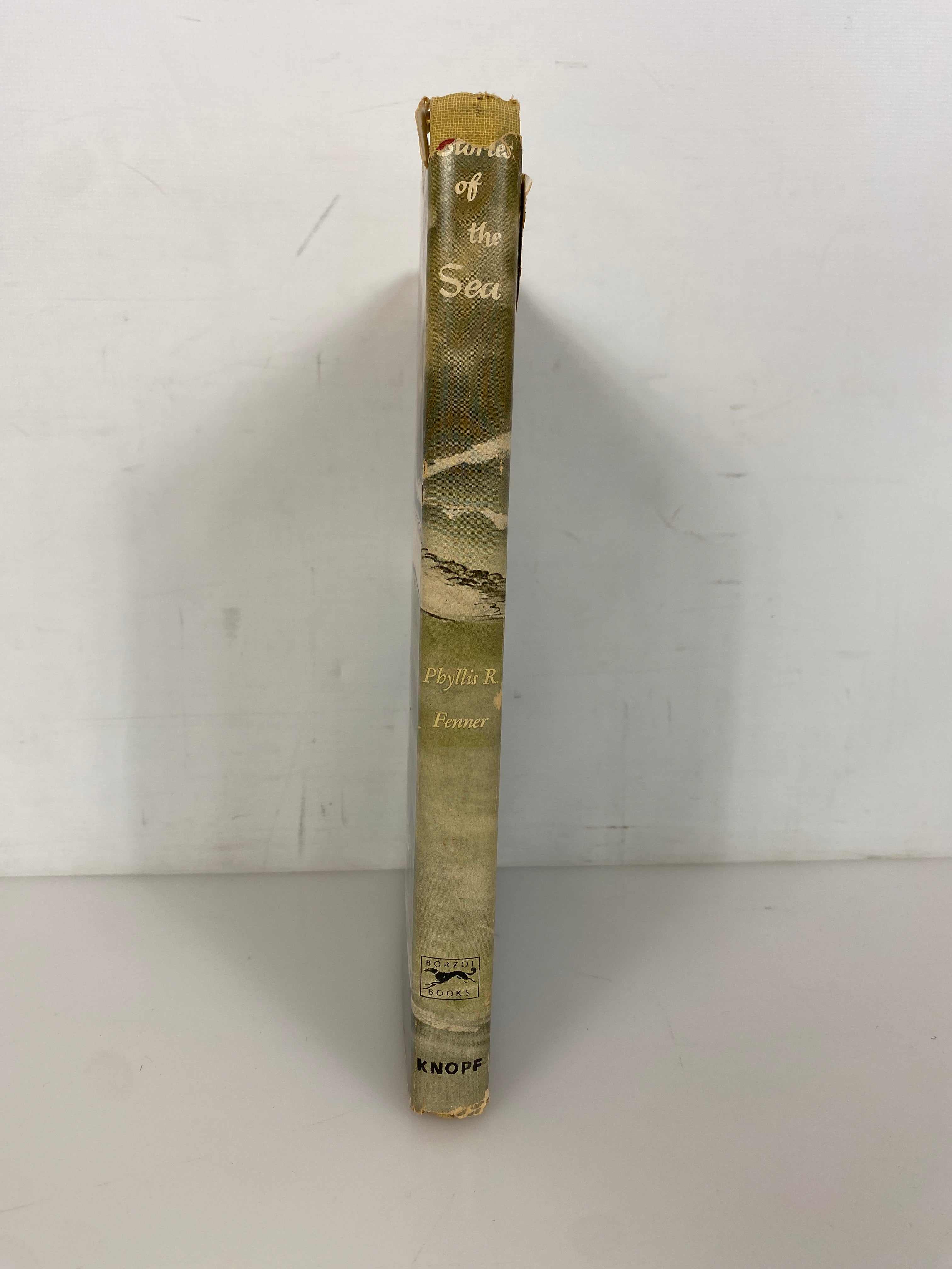 Stories of the Sea by Phyllis Fenner 1953 First Edition Vintage HC DJ