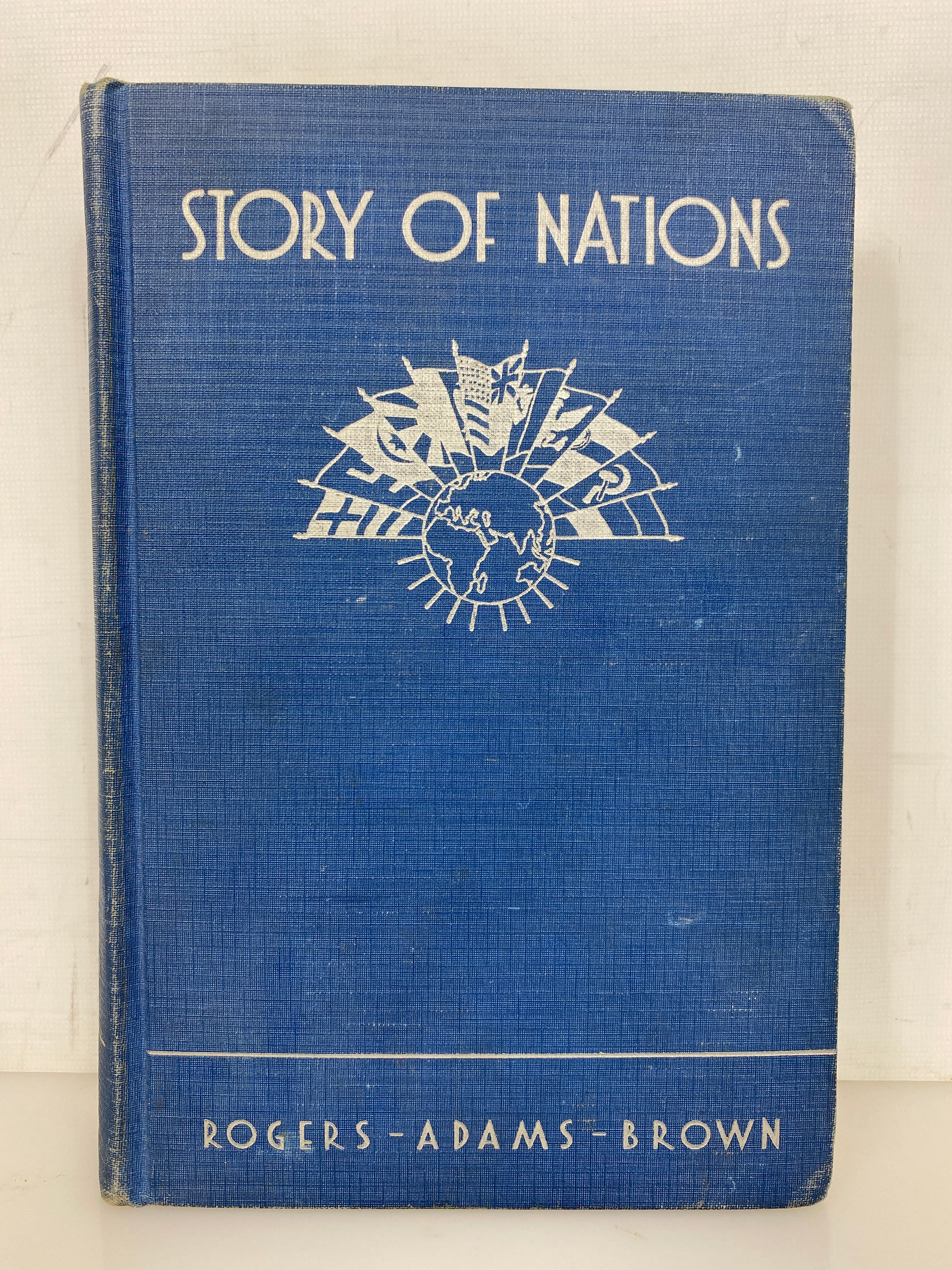 Story of Nations by Rogers/Adams/Brown w Timeline 1940 Vintage HC