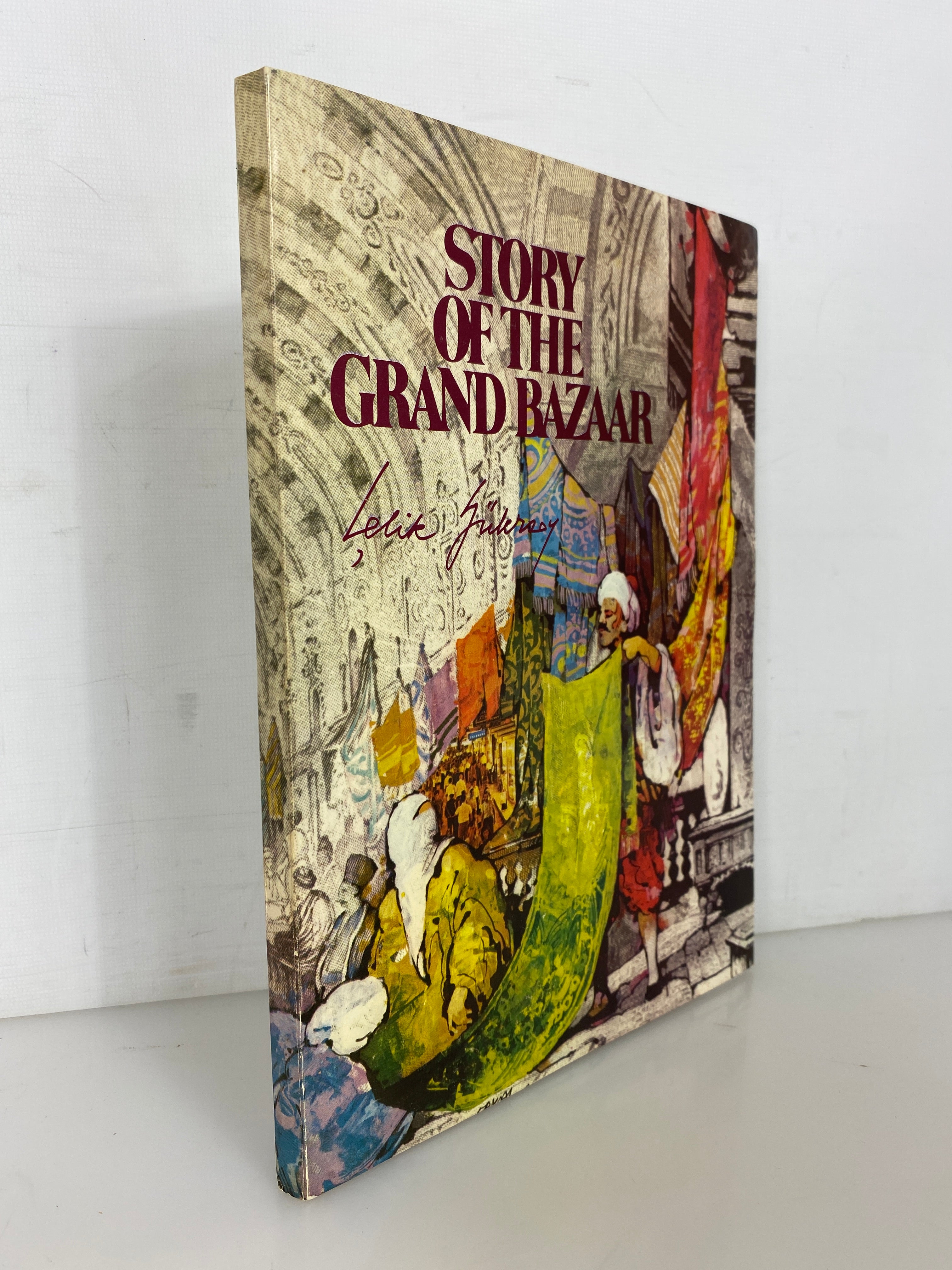 Story of the Grand Bazaar Istanbul 1980 SC With Map and Slipcase