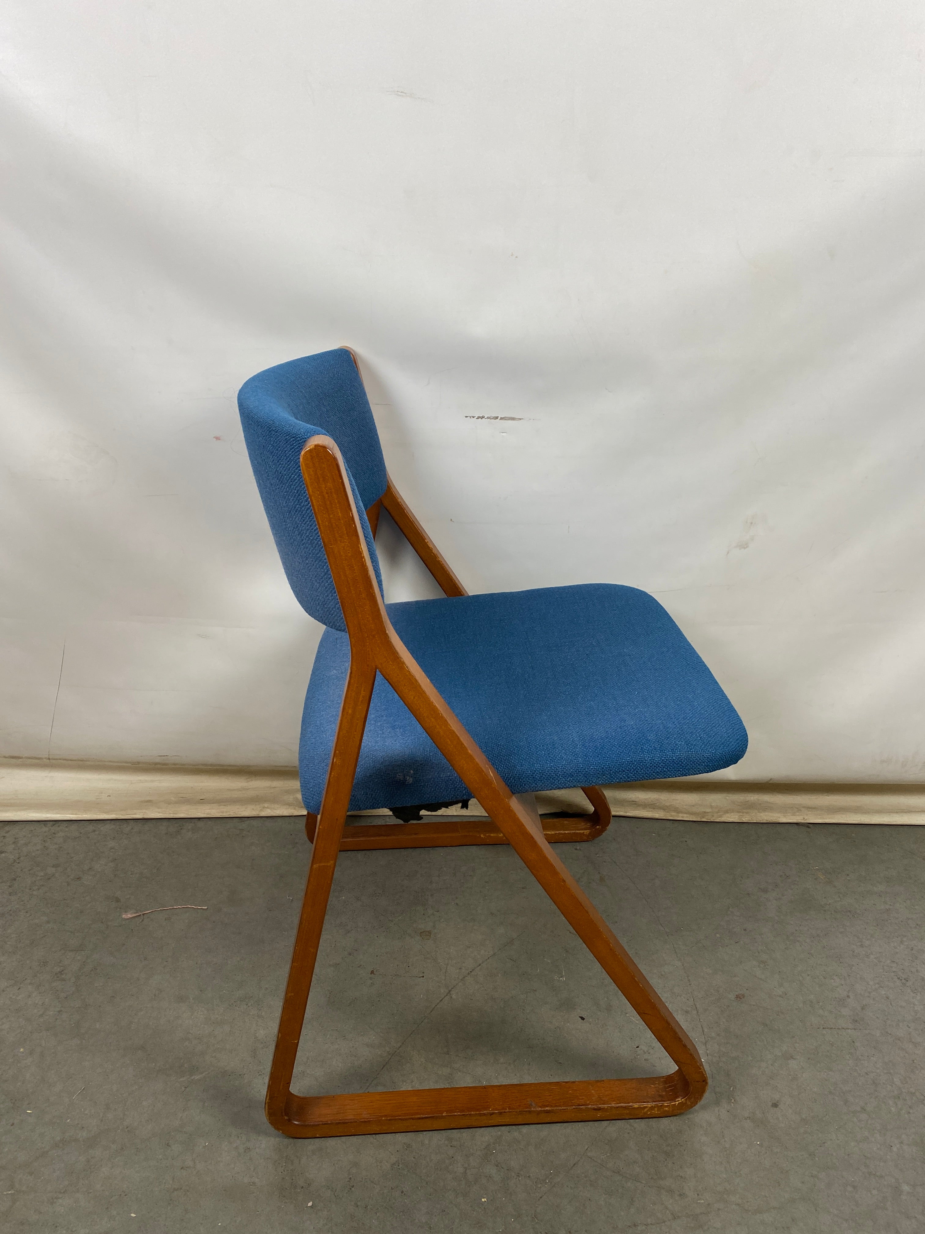 Stow & Davis Blue Triangle Chair