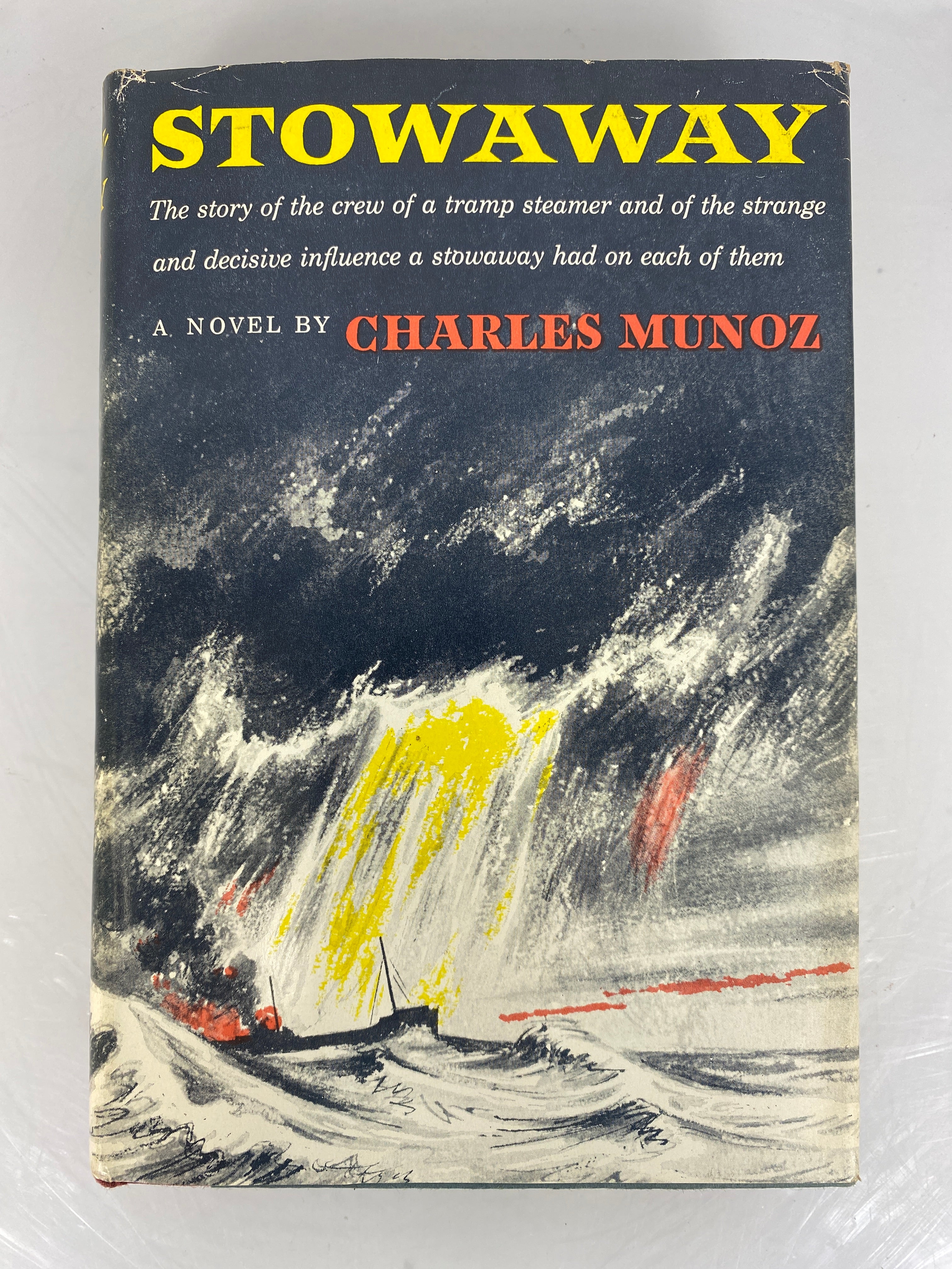 Stowaway by Charles Munoz 1957 First Printing Vintage HC DJ