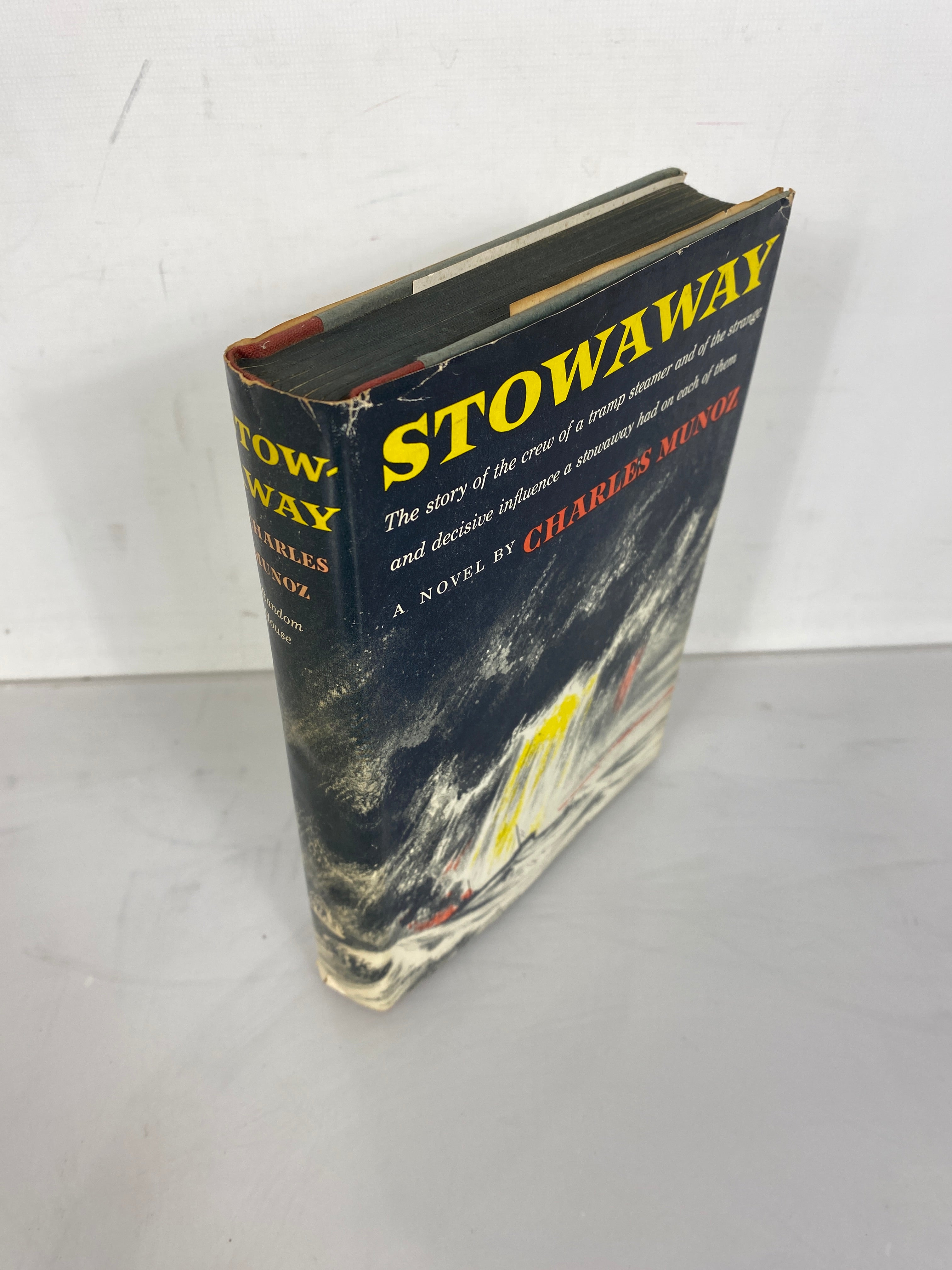 Stowaway by Charles Munoz 1957 First Printing Vintage HC DJ