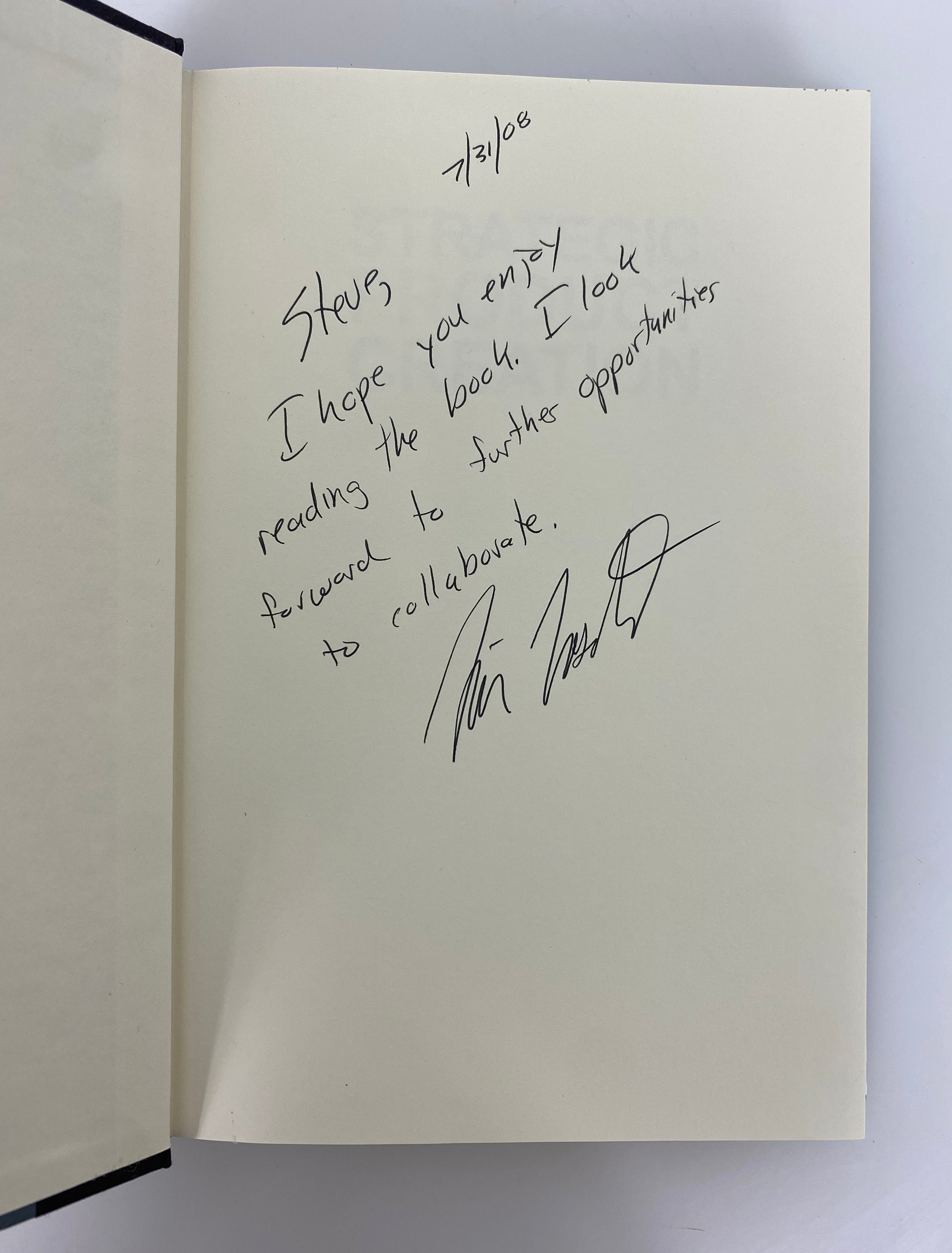 Strategic Product Creation by Kerber/Laseter 2007 Signed/Inscribed HC DJ