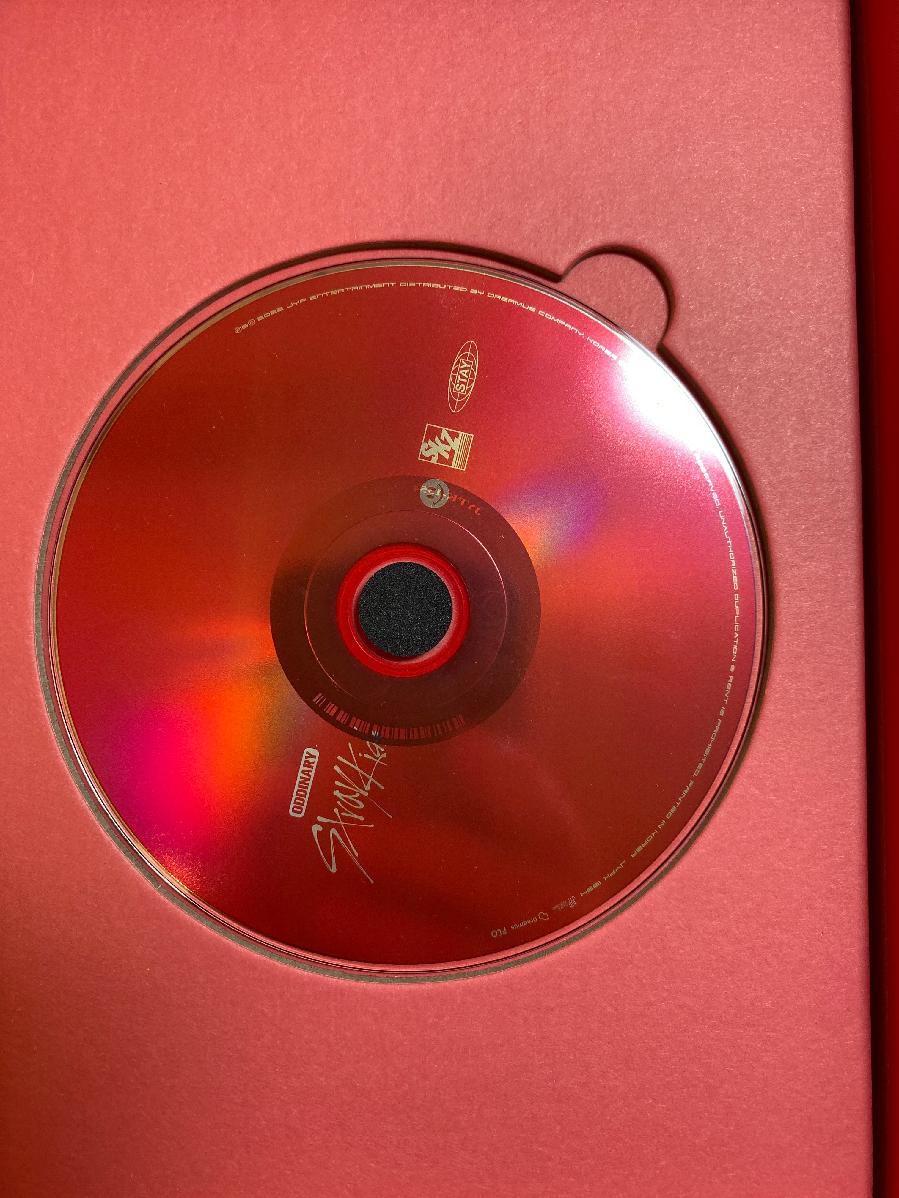 Stray Kids Kpop Ordinary Red Album with Photocards 2022