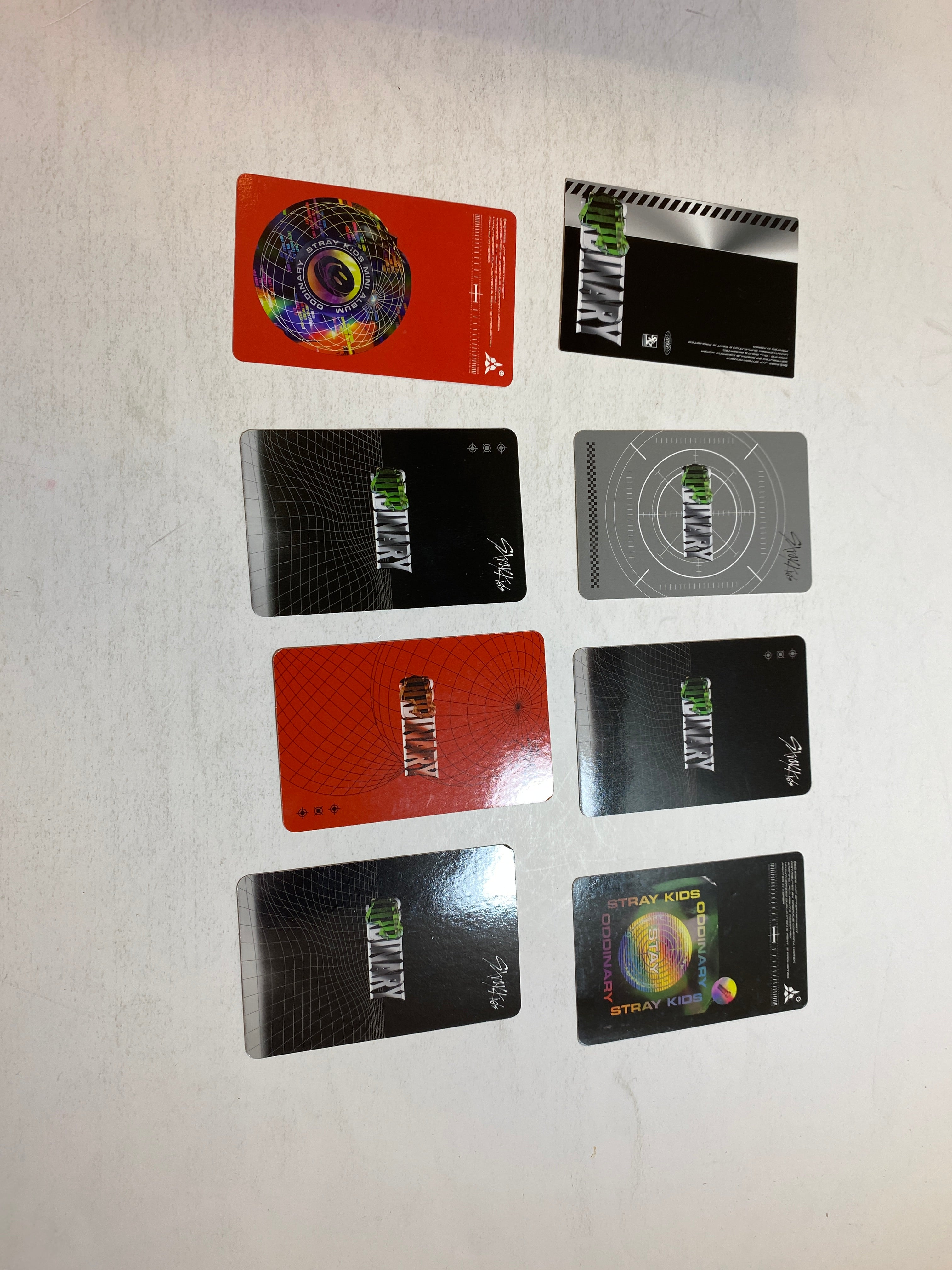 Stray Kids Kpop Ordinary Red Album with Photocards 2022