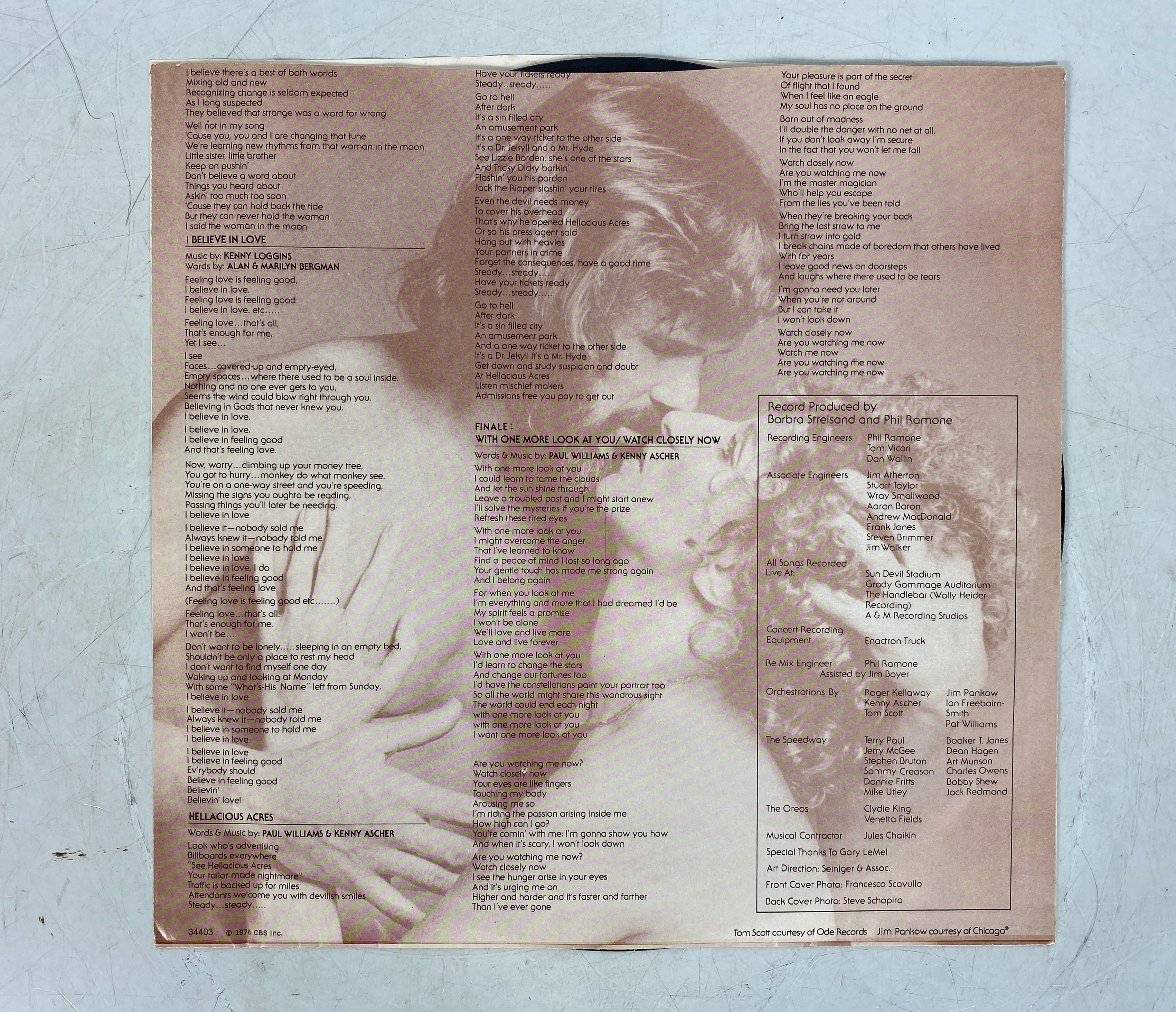 Streisand and Kristofferson A Star is Born (1976) Vinyl Record