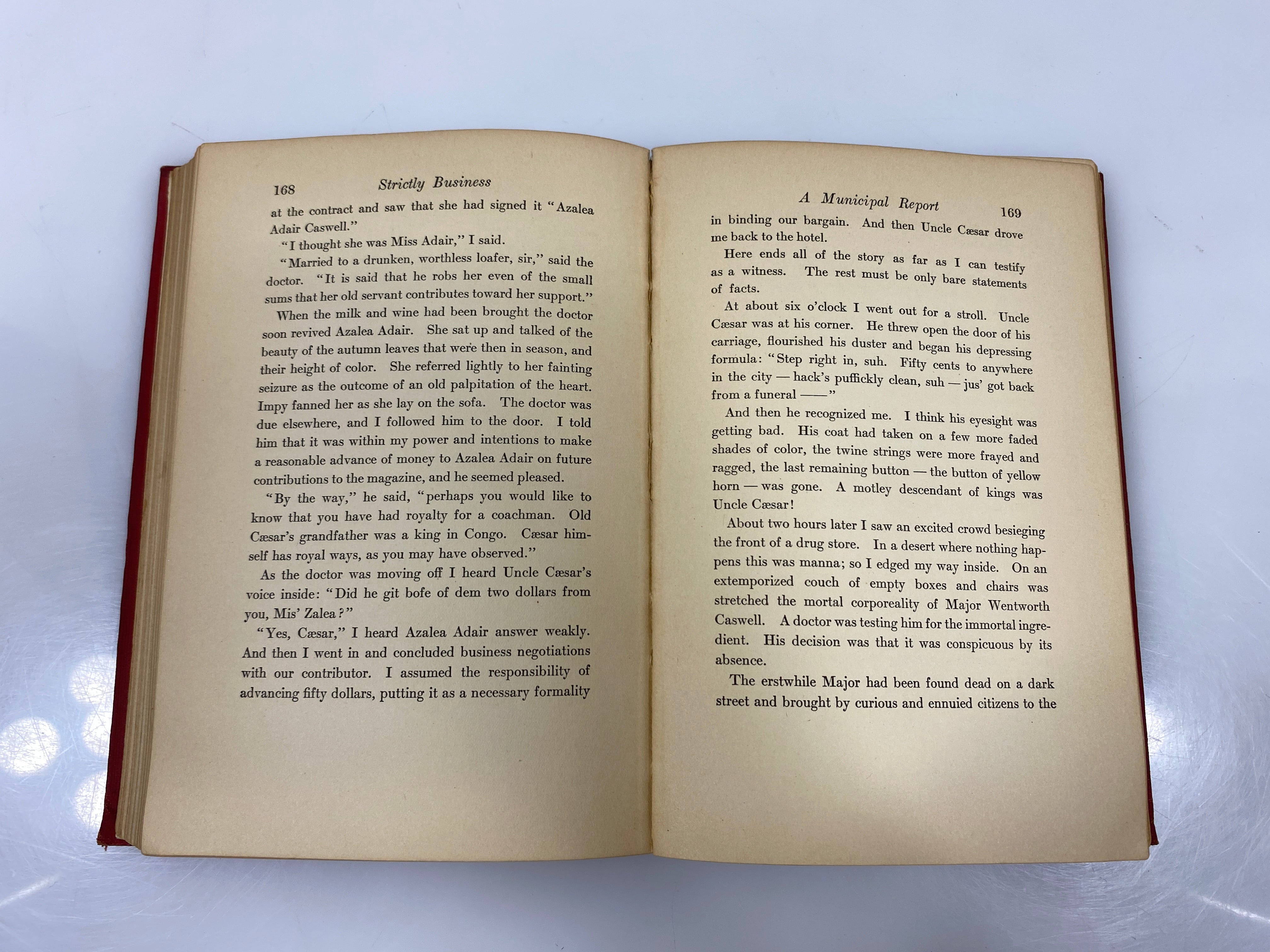 Strictly Business by O. Henry 1910 HC