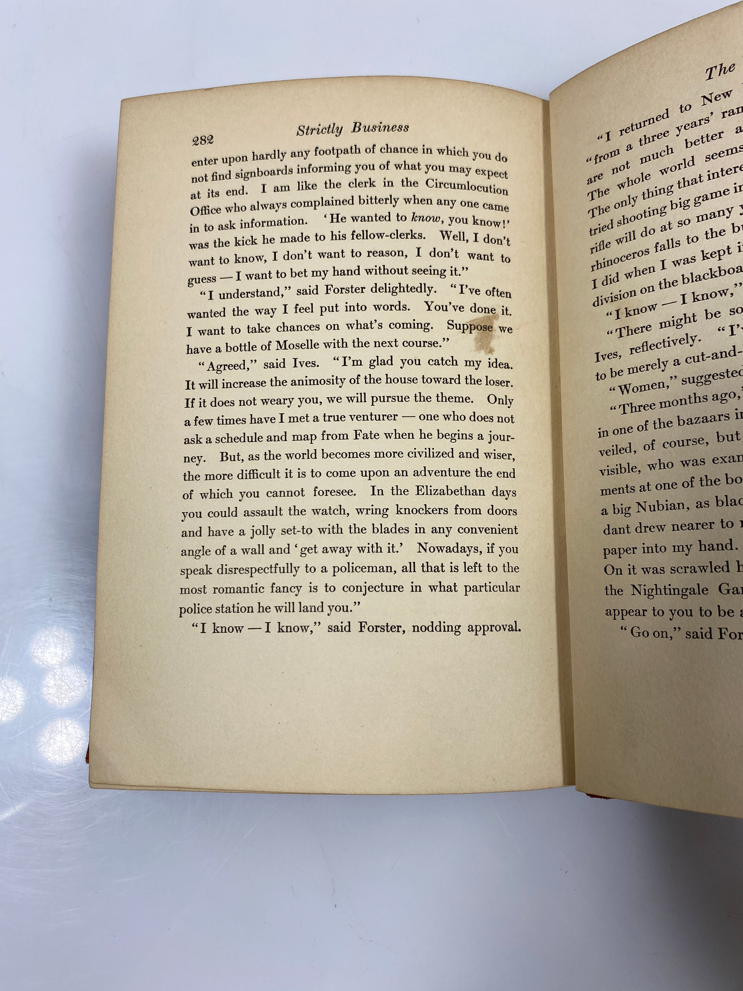 Strictly Business by O. Henry 1910 HC