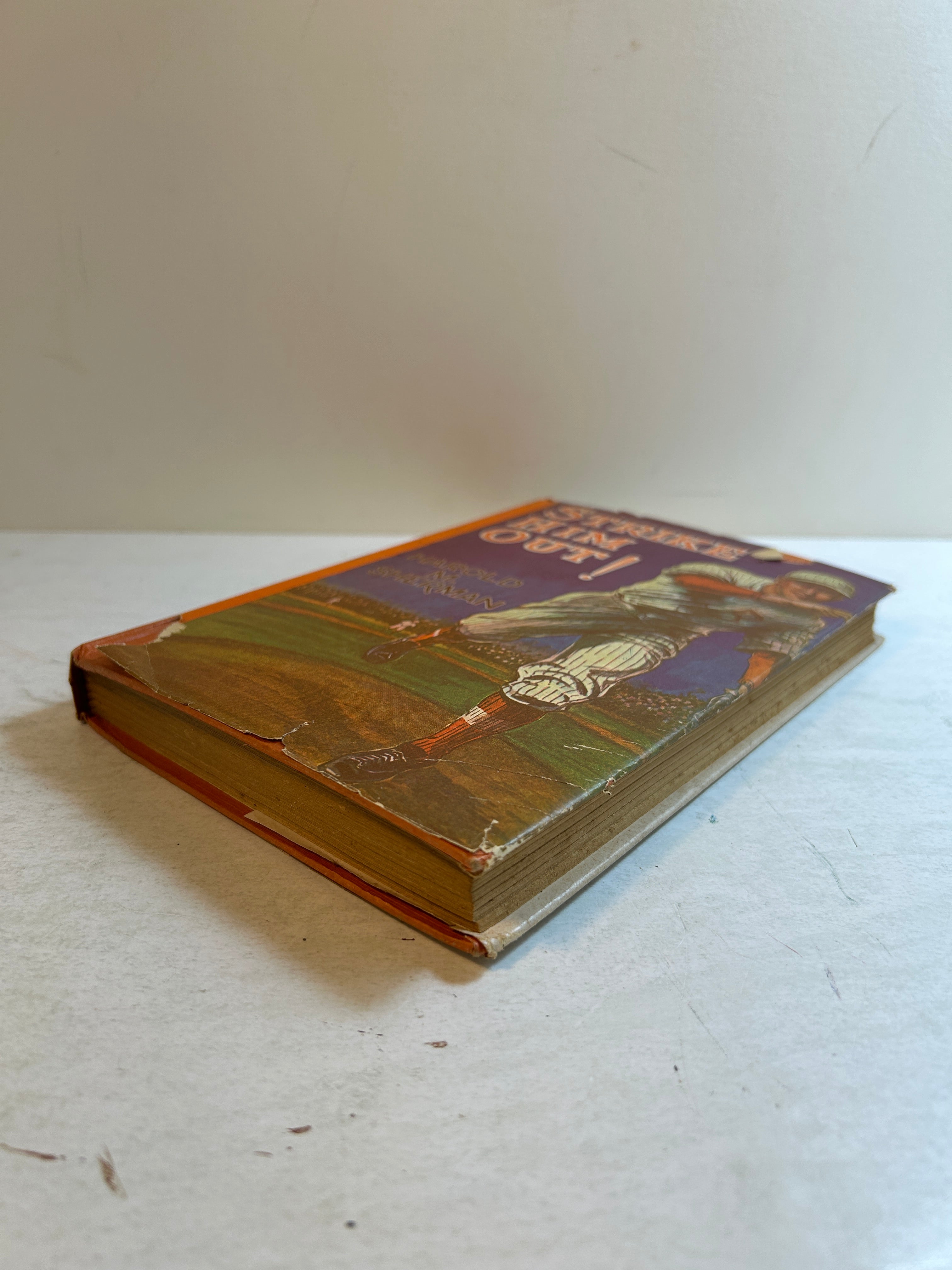 Strike Him Out! by Harold M. Sherman 1931 Goldsmith HCDJ