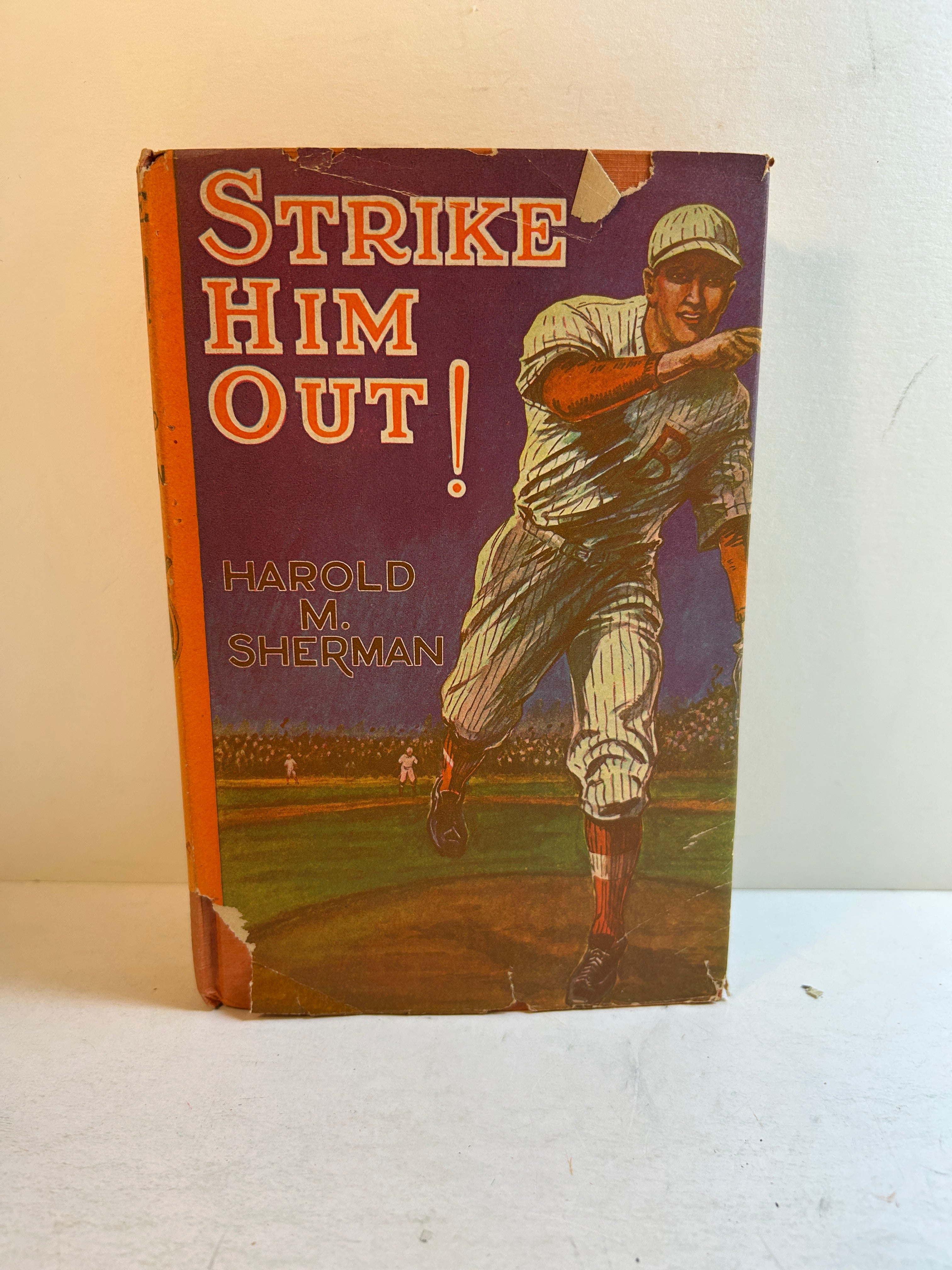 Strike Him Out! by Harold M. Sherman 1931 Goldsmith HCDJ