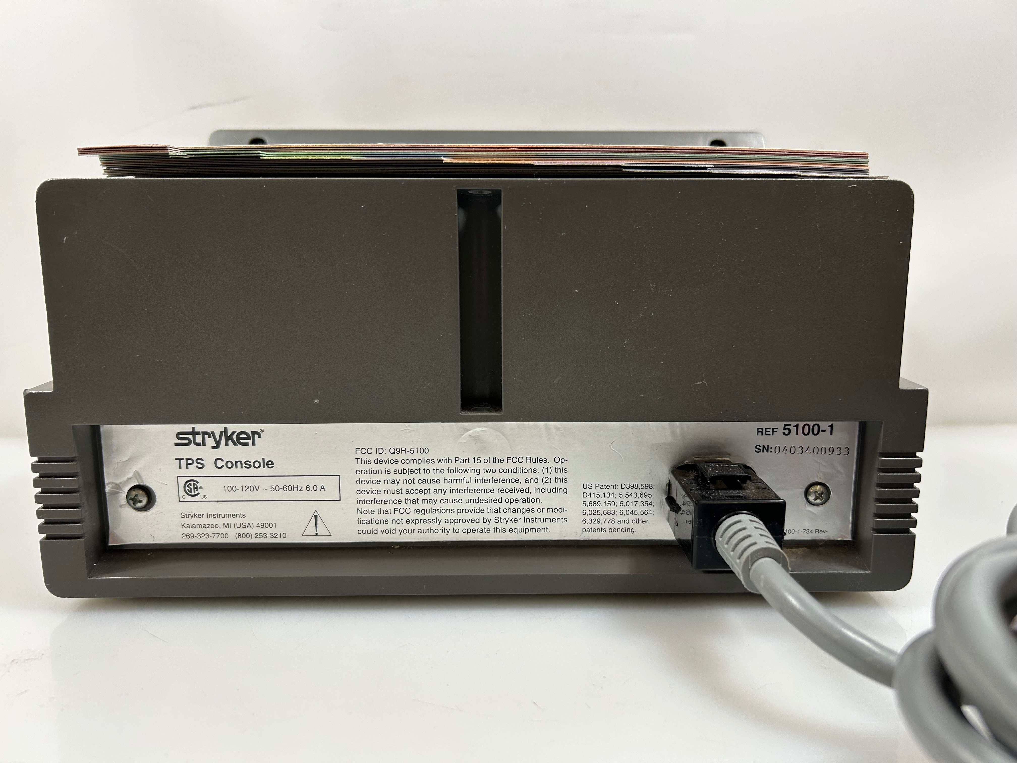 Stryker TPS (Total Performance System) Console *Untested*