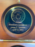 Stuart Austin Desk Clock Texas Arlington University 2004