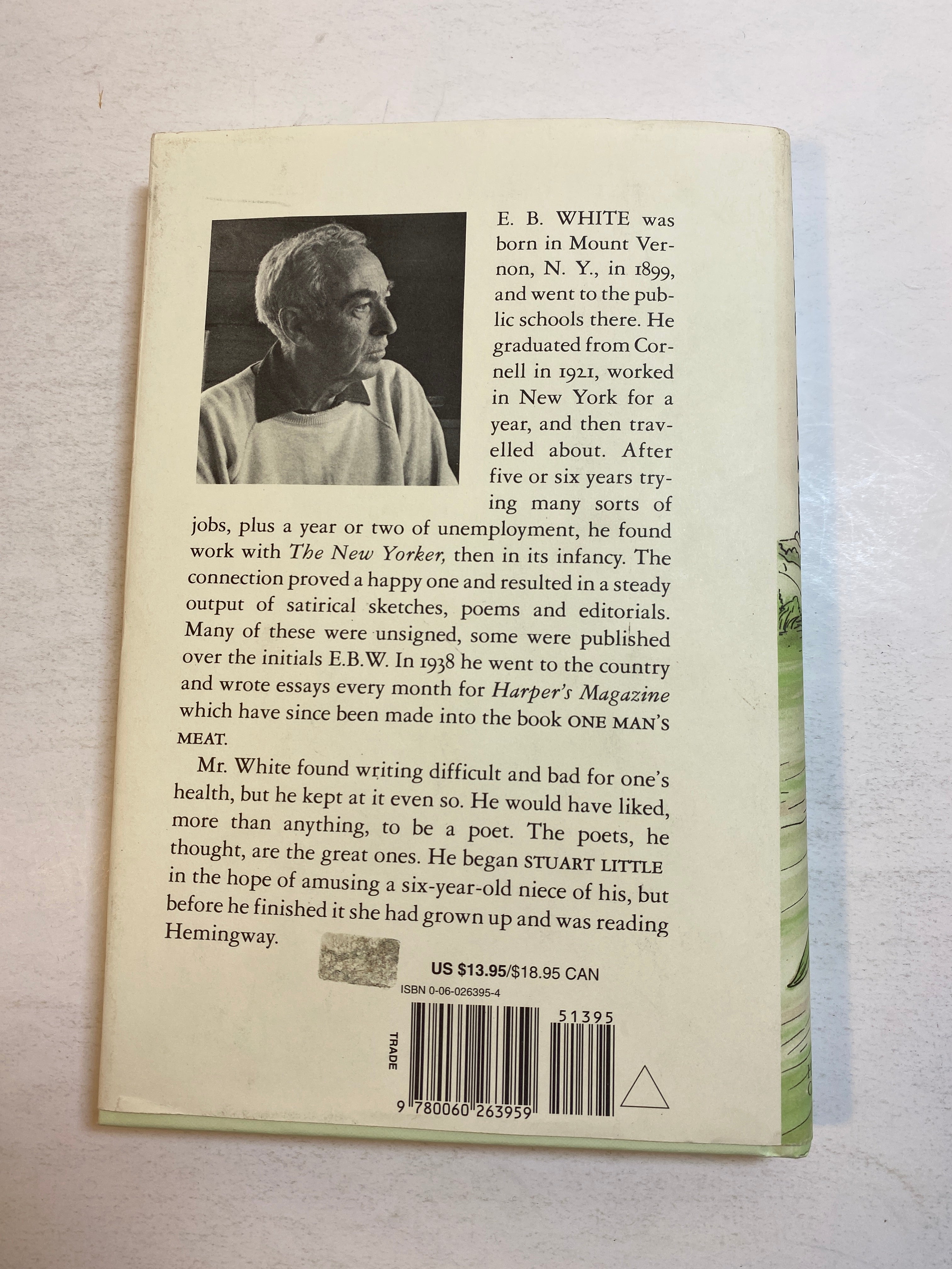 Stuart Little EB White HCDJ 1973