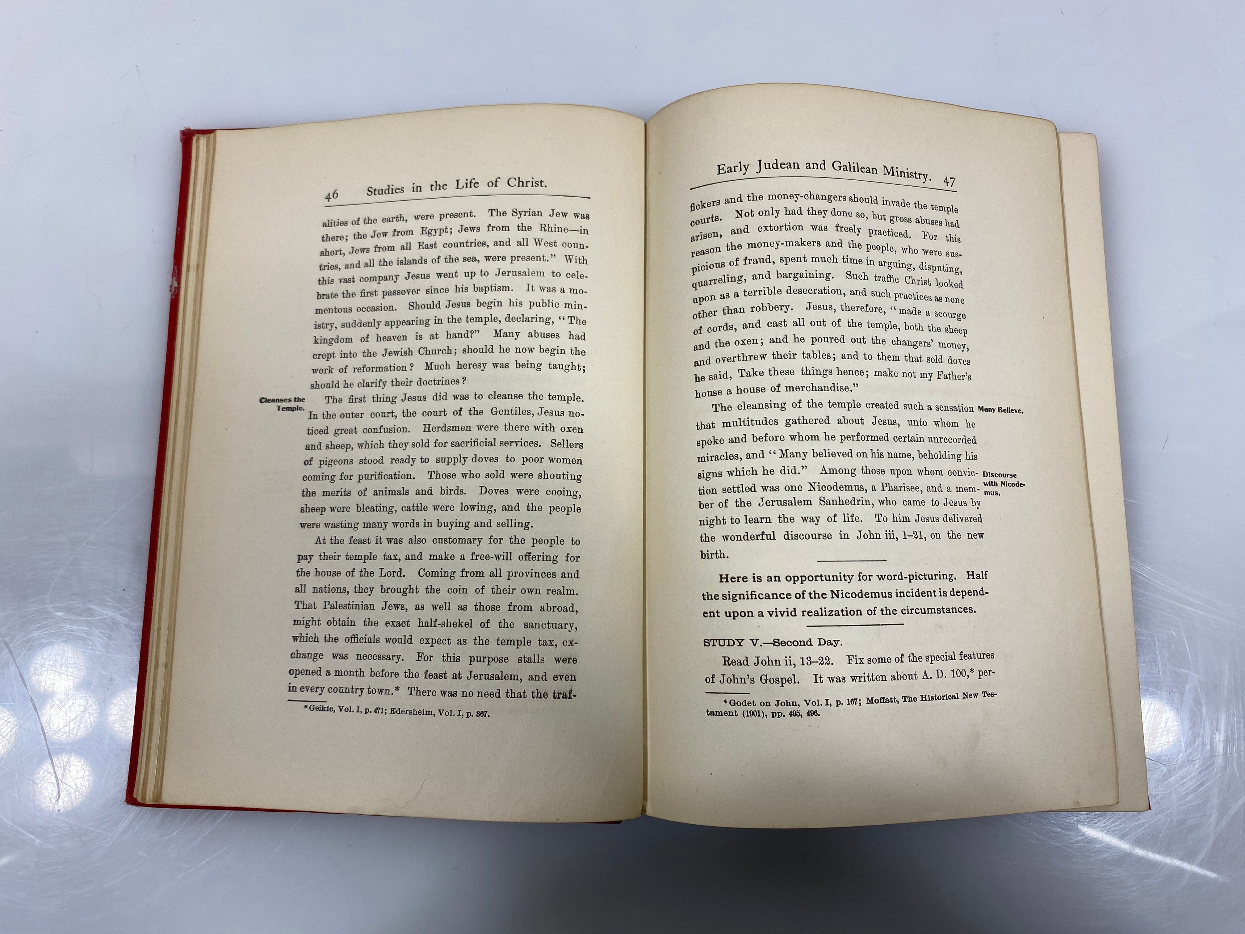 Studies in the Life of Christ Taylor/Taylor/Morgan 1901 HC