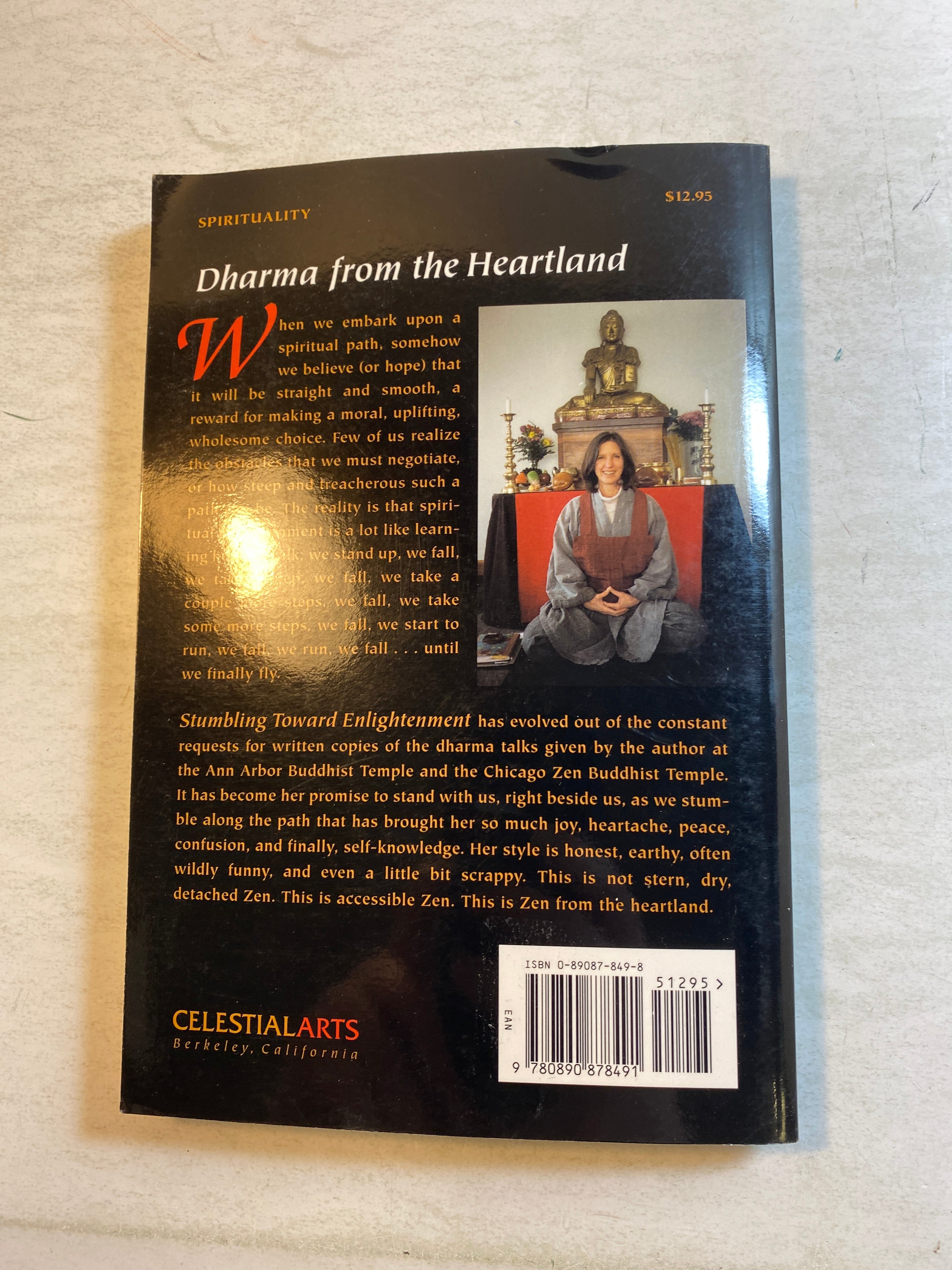 Stumbling Toward Enlightenment Geri Larkin SC 1997 *Signed*