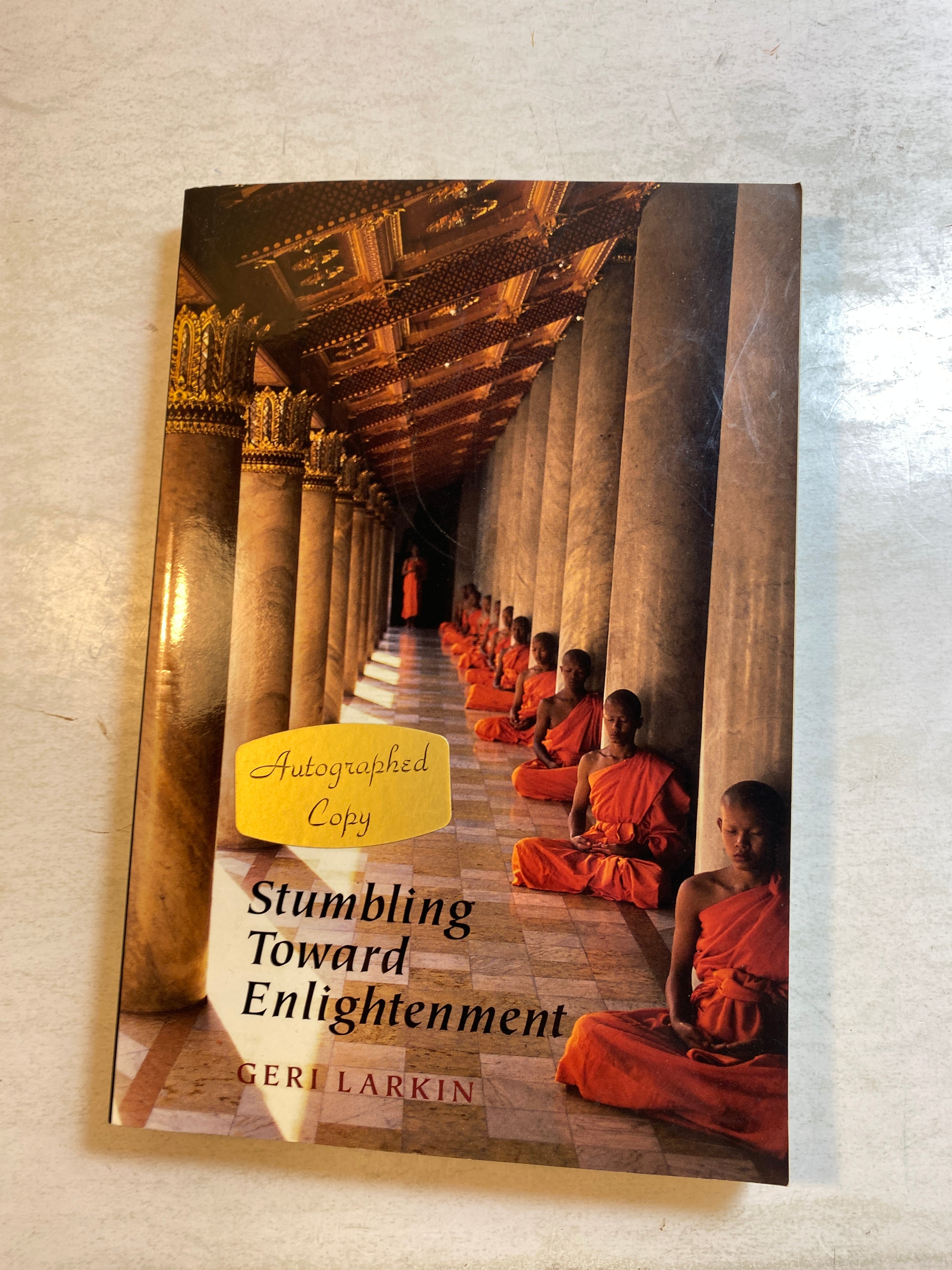 Stumbling Toward Enlightenment Geri Larkin SC 1997 *Signed*