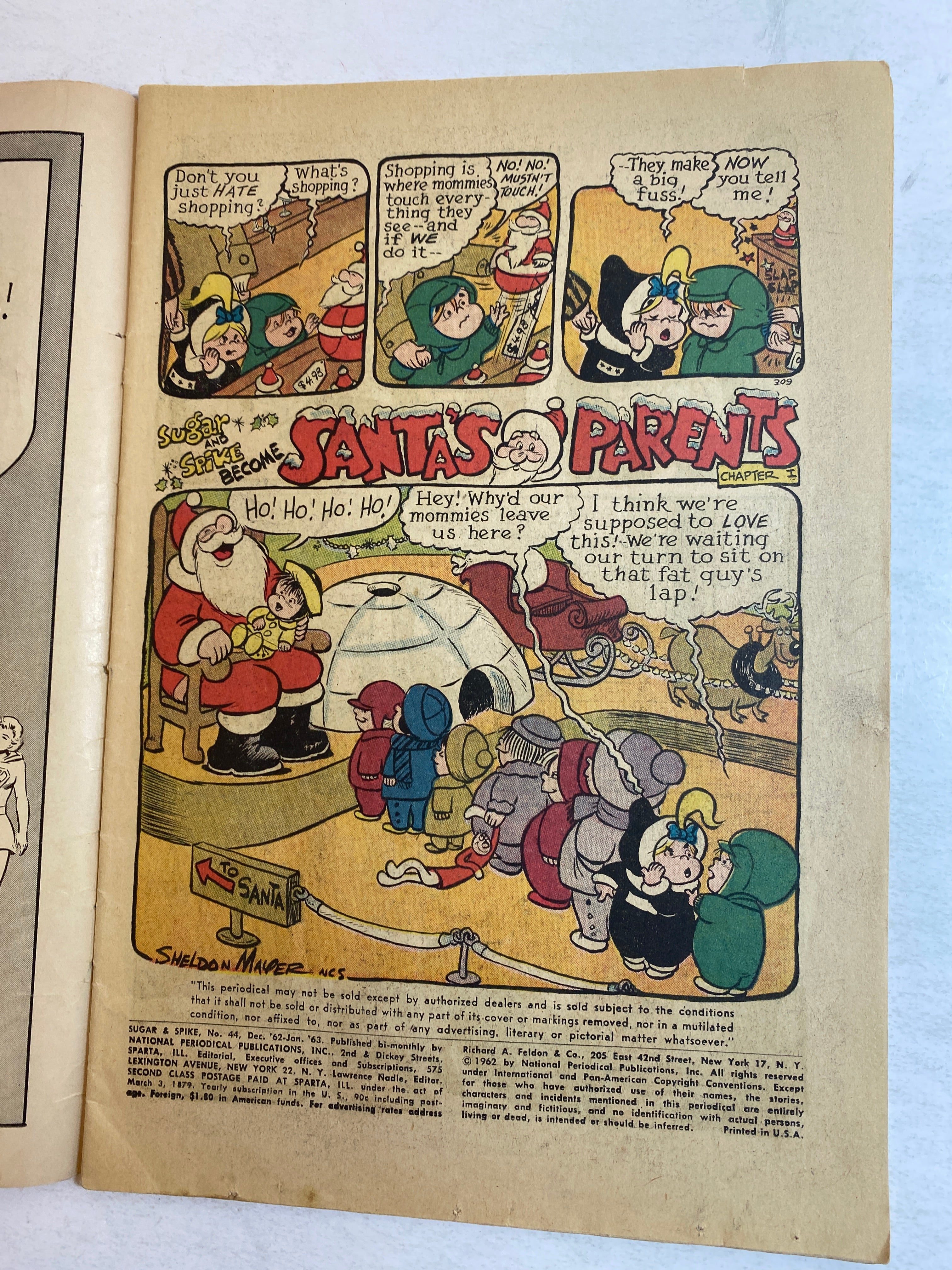 Sugar and Spike DC Comic #44 1963