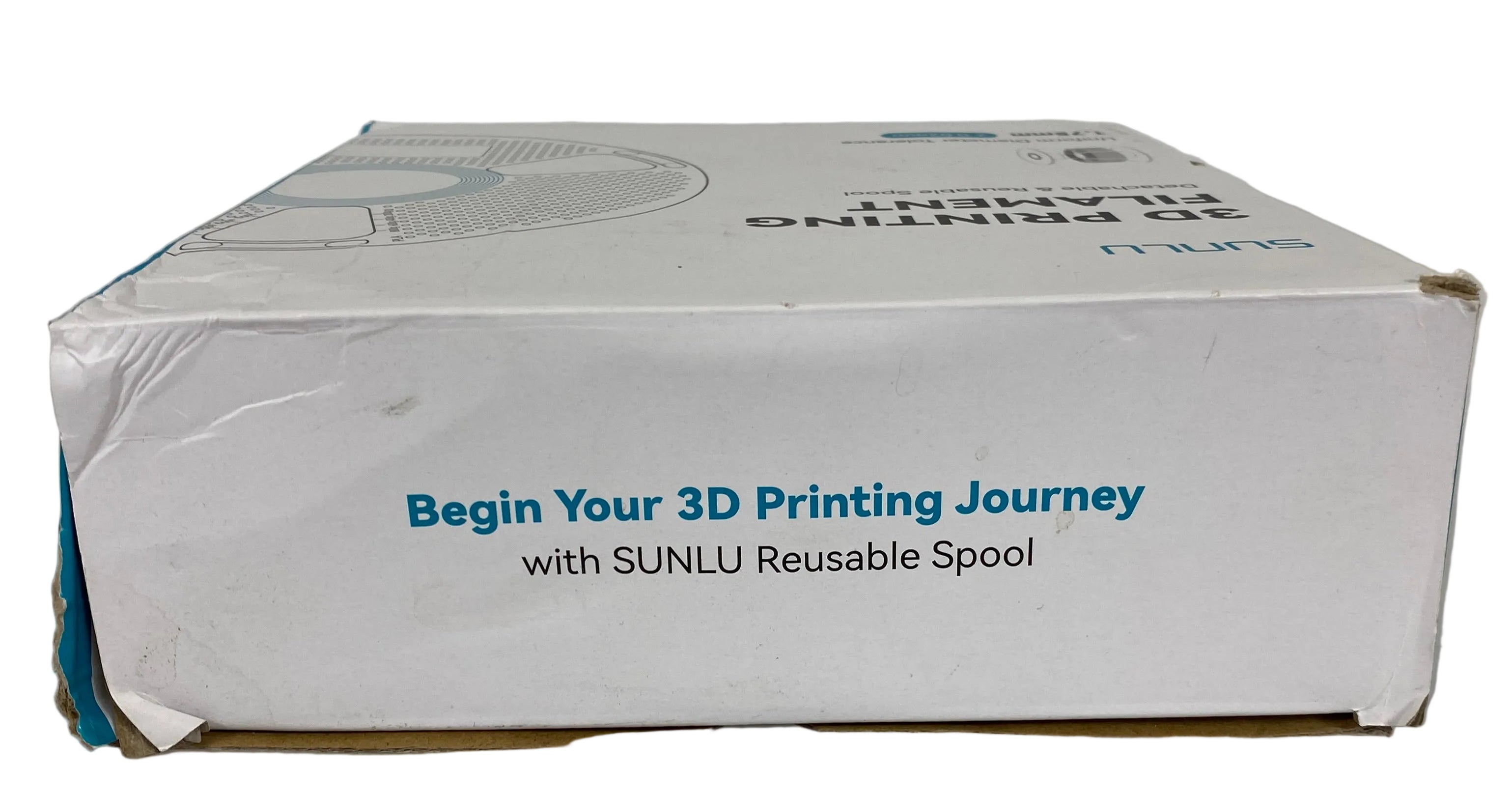 Sunlu Transparent 3D Printing Filament Spool *New*